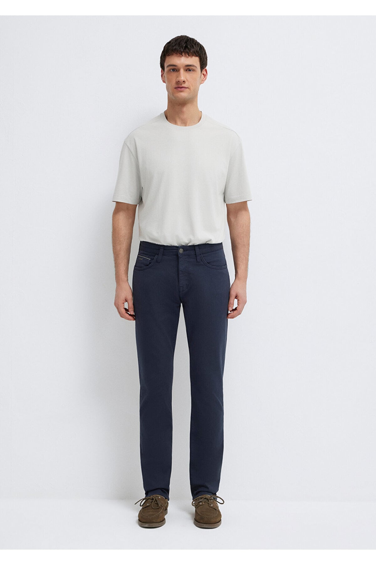 Marcus Black Lacivert Gabardin Pantolon 00351A2793