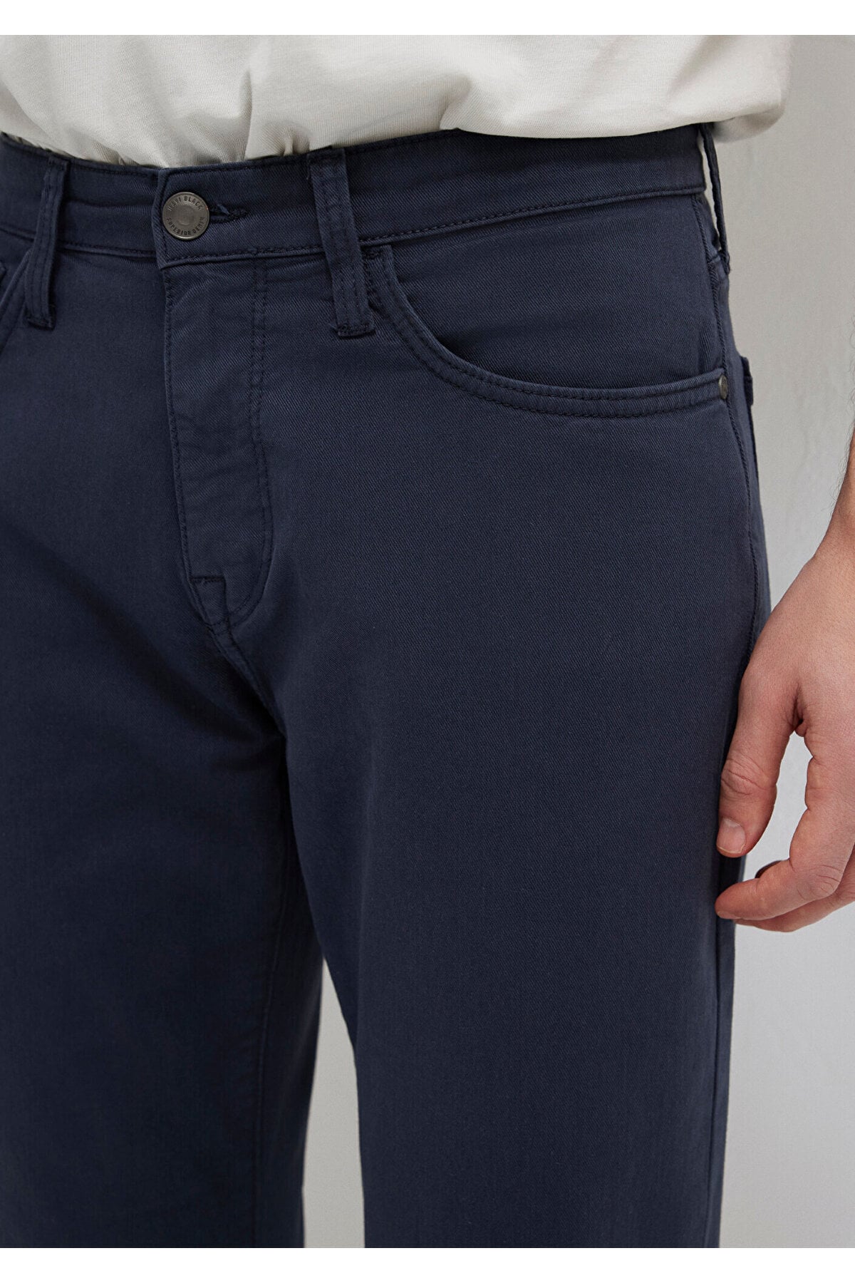 Marcus Black Lacivert Gabardin Pantolon 00351A2793