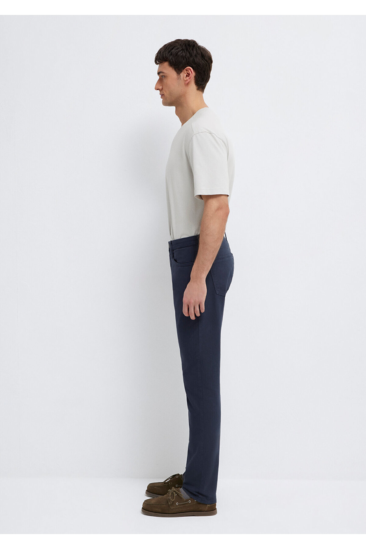 Marcus Black Lacivert Gabardin Pantolon 00351A2793