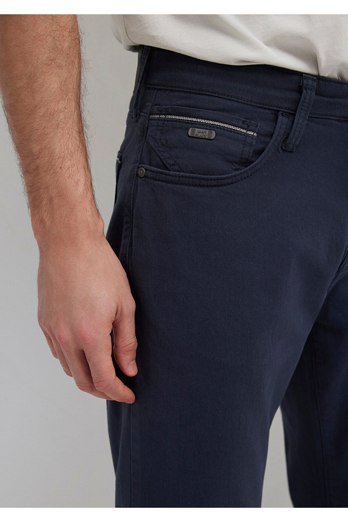 Marcus Black Lacivert Gabardin Pantolon 00351A2793