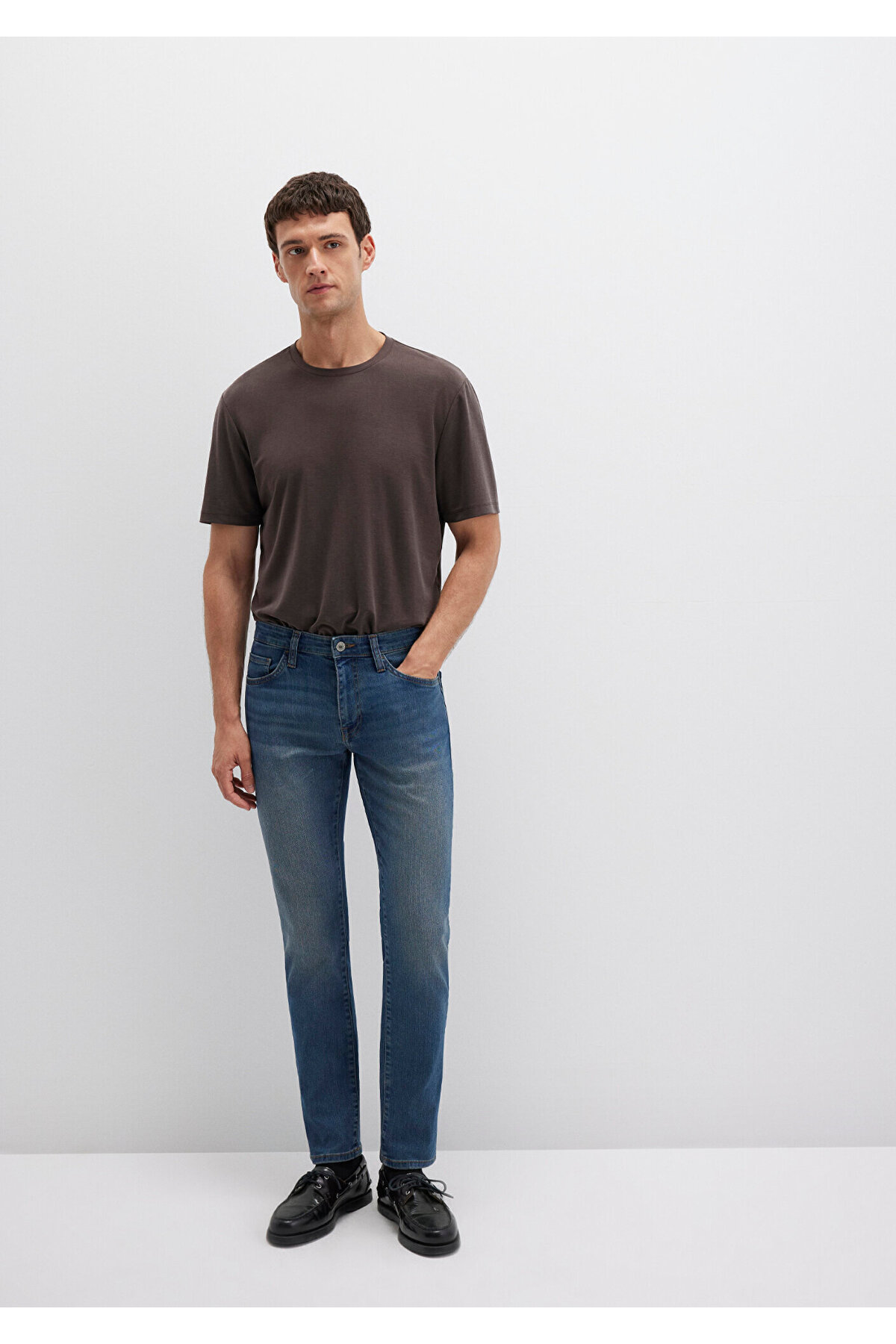 Marcus Gölgeli İndigo Mavisi Jean Pantolon 8835126869
