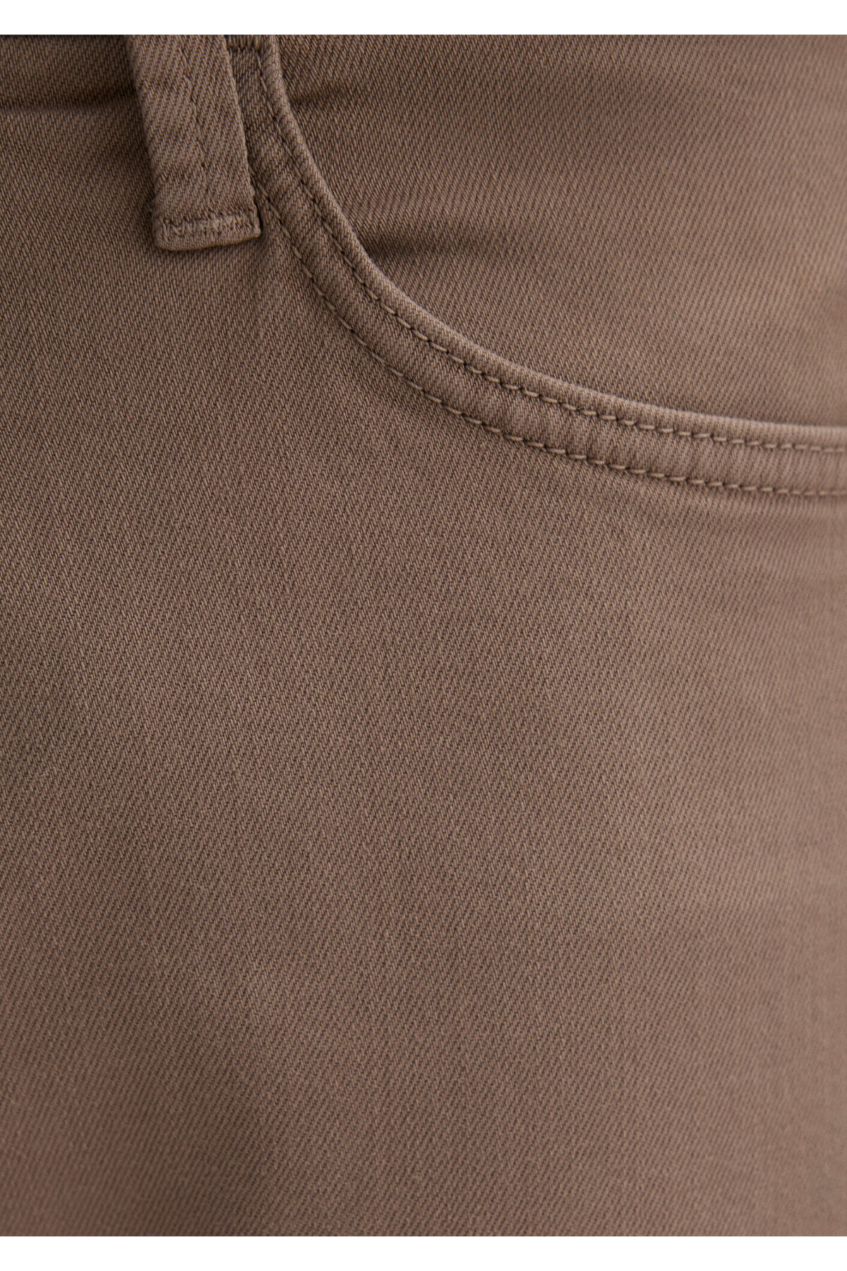 Marcus Kahverengi Comfort Gabardin Pantolon 0035189452