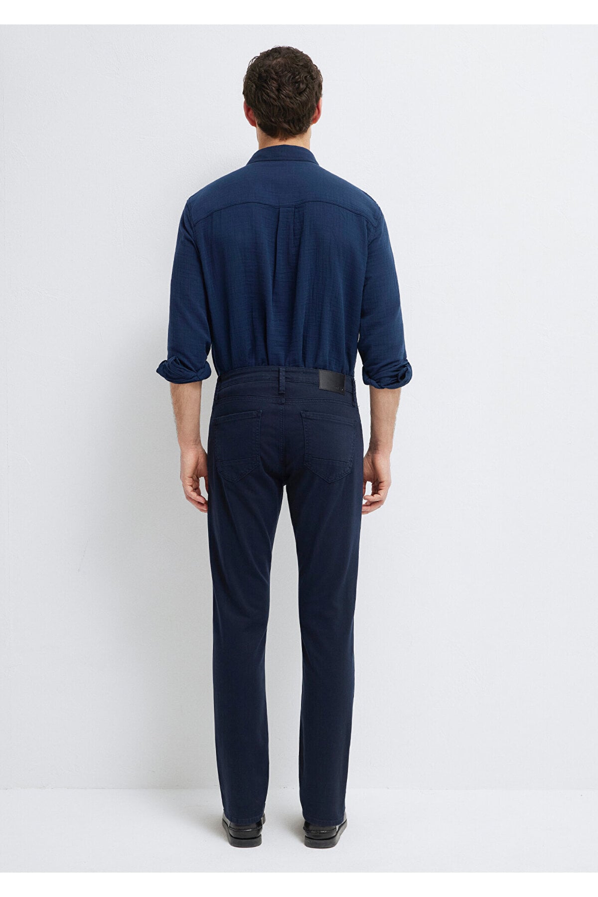 Marcus Koyu Lacivert Comfort Gabardin Pantolon 0035190674
