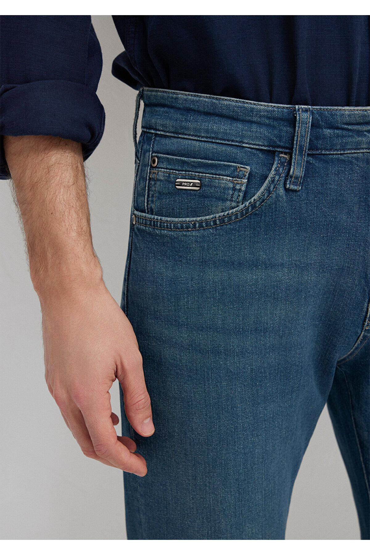 Marcus Pro Koyu Indigo Mavisi Jean Pantolon 00351A1735
