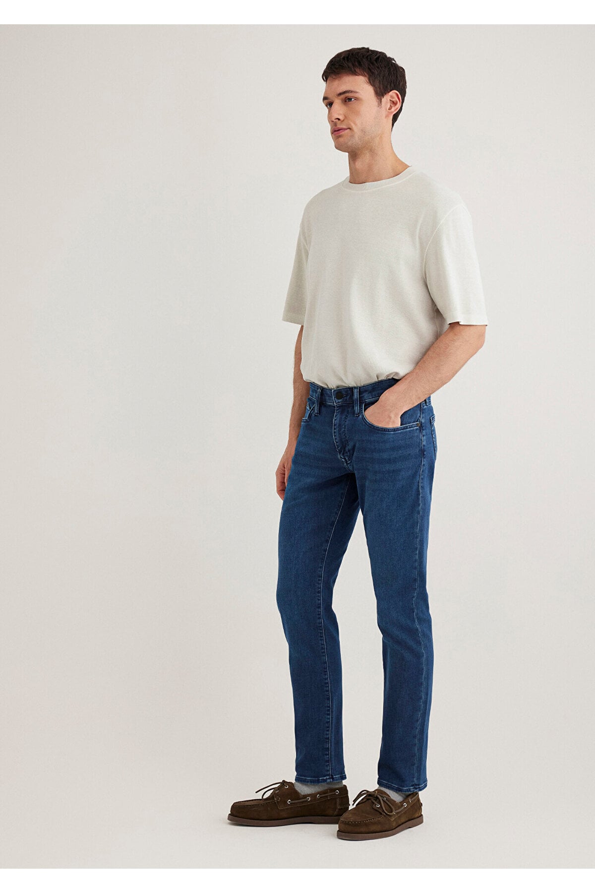 Marcus Sporty Koyu Jean Pantolon 0035182162