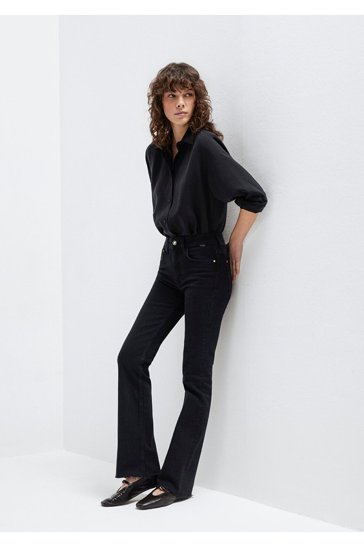 Maria Gold Premium Gri Smoke Jean Pantolon 101225-80998