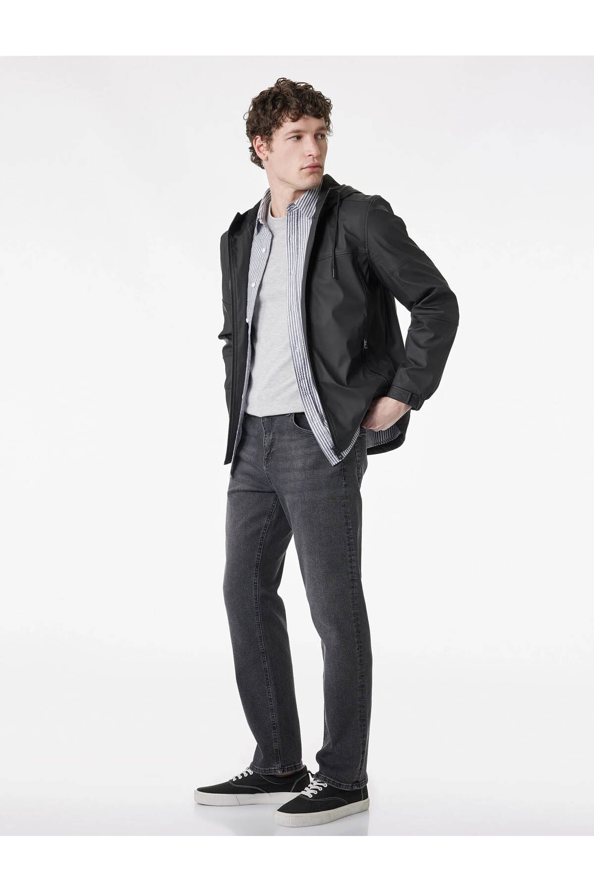 Mark Antrasit Erkek Jean Pantolon 6SAM40145ND