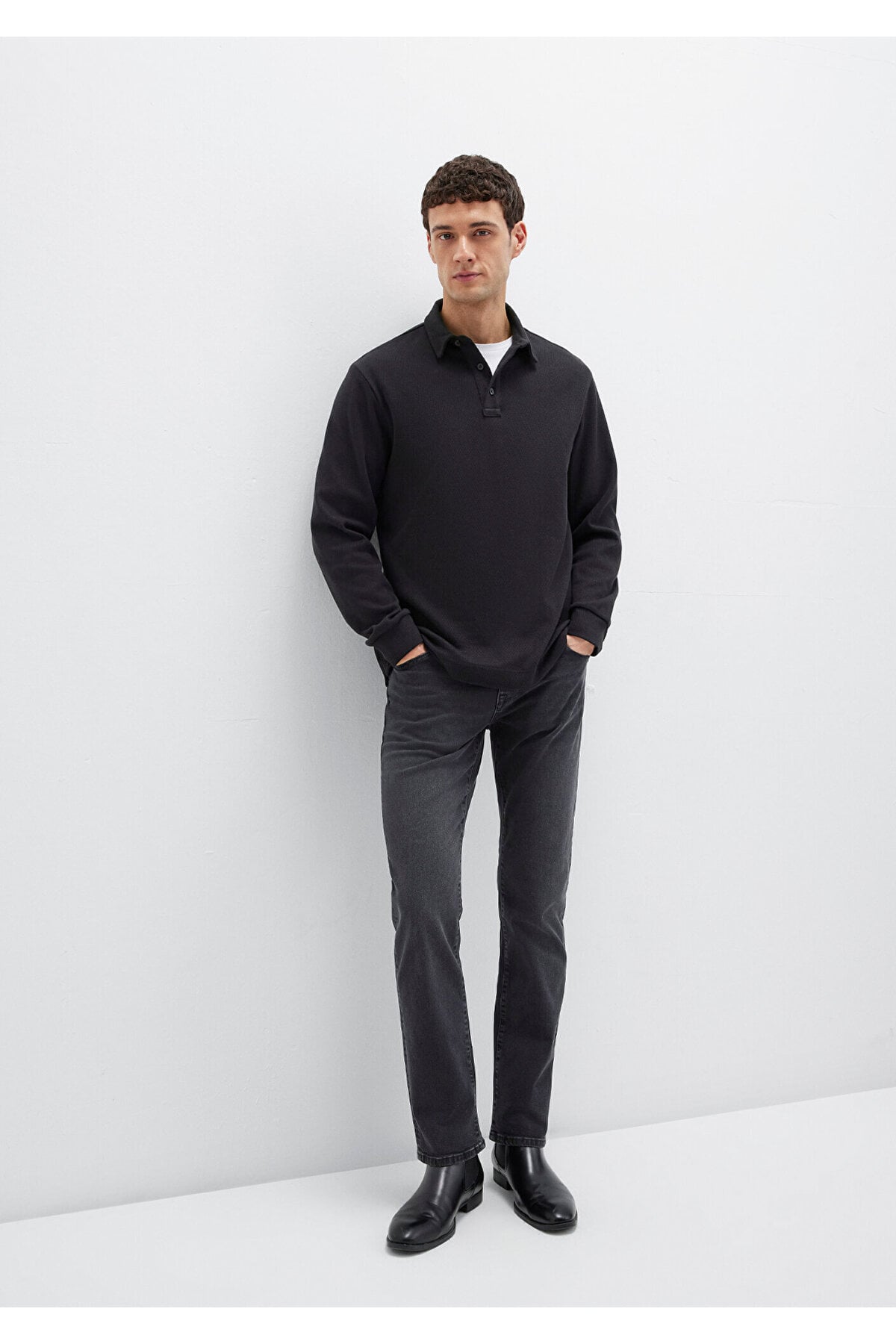 Martın Smoke Mavi Black Jean Pantolon