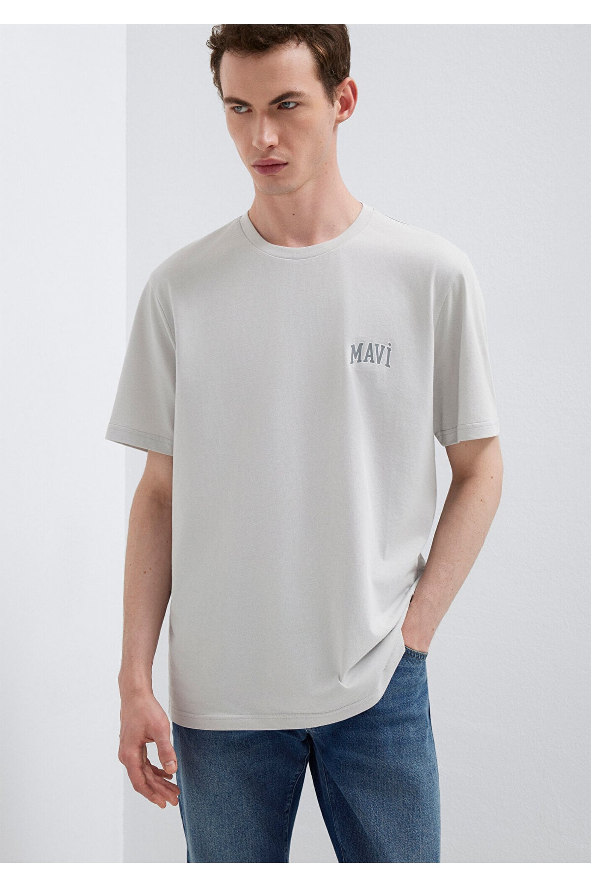 Mavi Logo Tişört