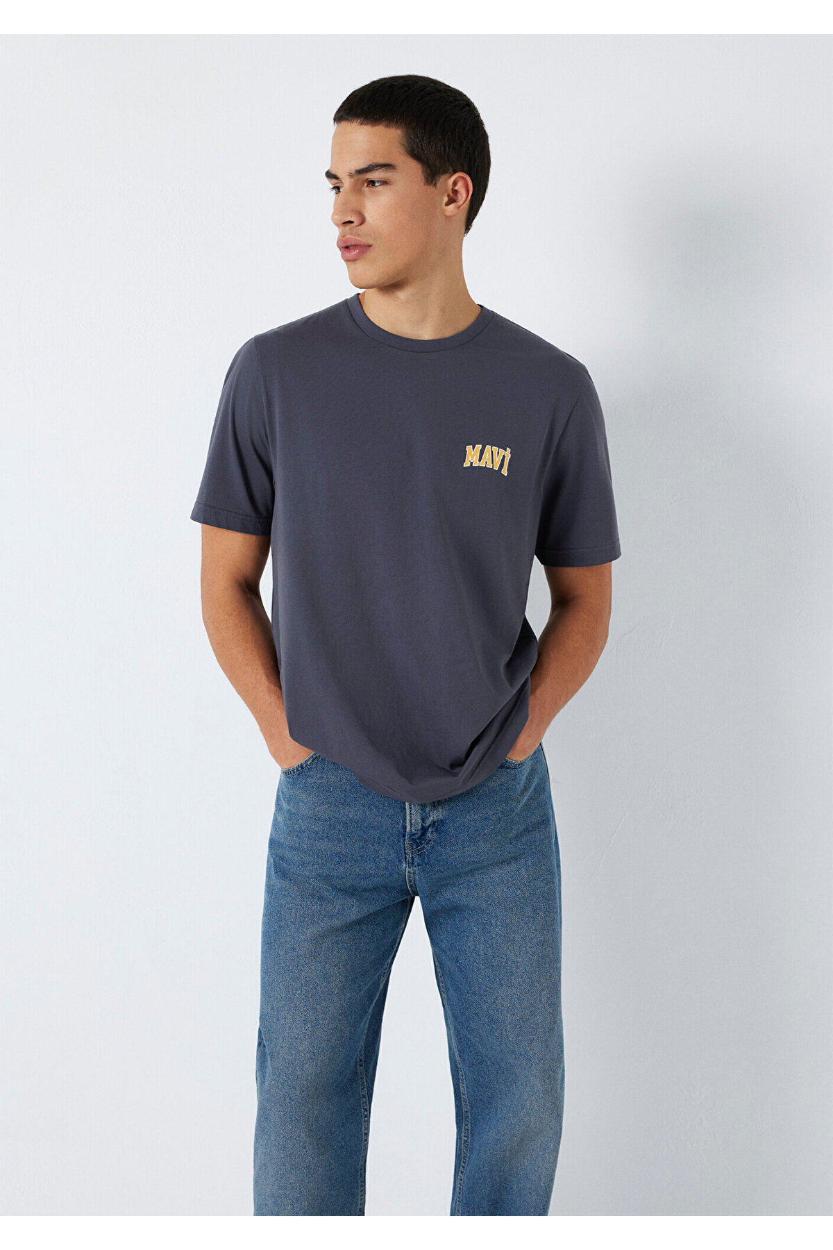 Mavi Logo Tişört