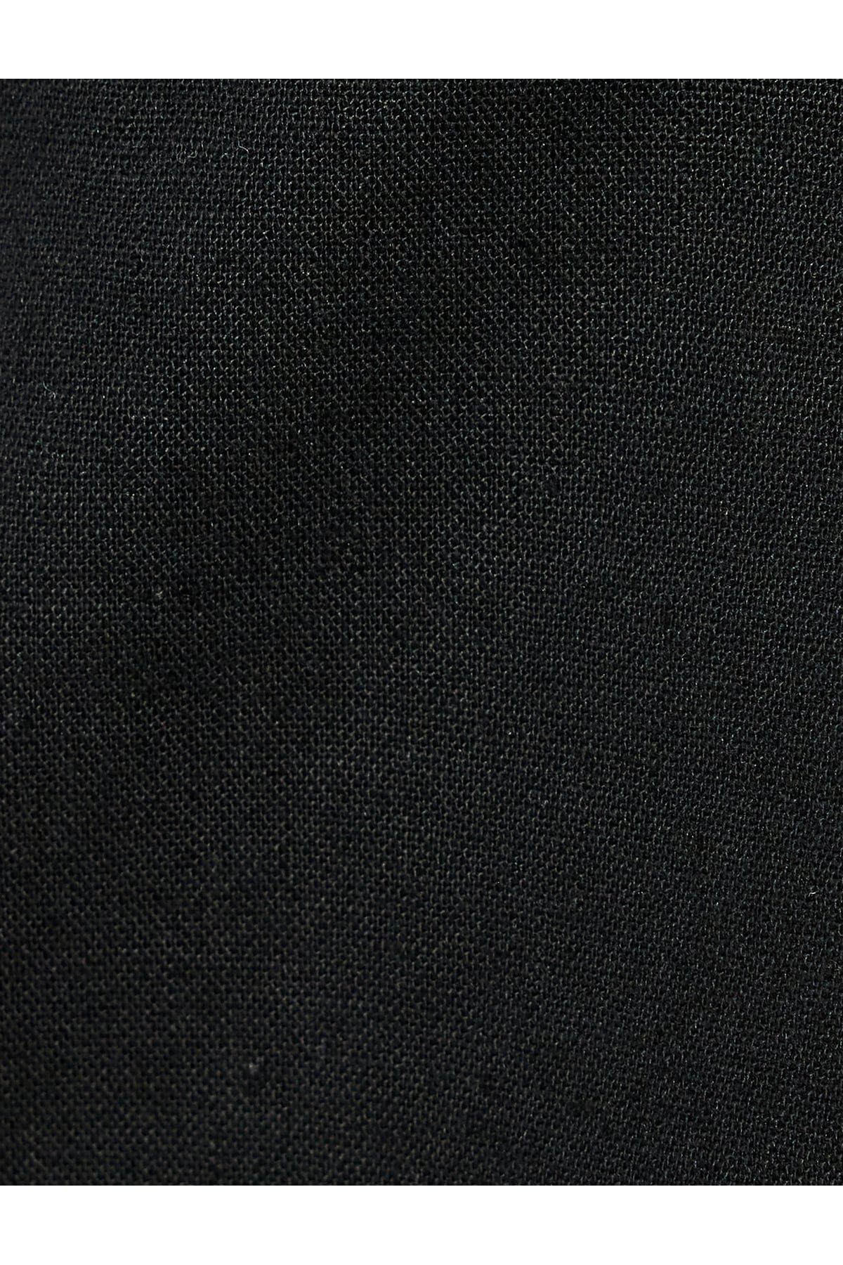 Midi Boy Keten Kalem Etek Önden Yırtmaç Detaylı Beli Kontrast Detaylı Slim Fit
