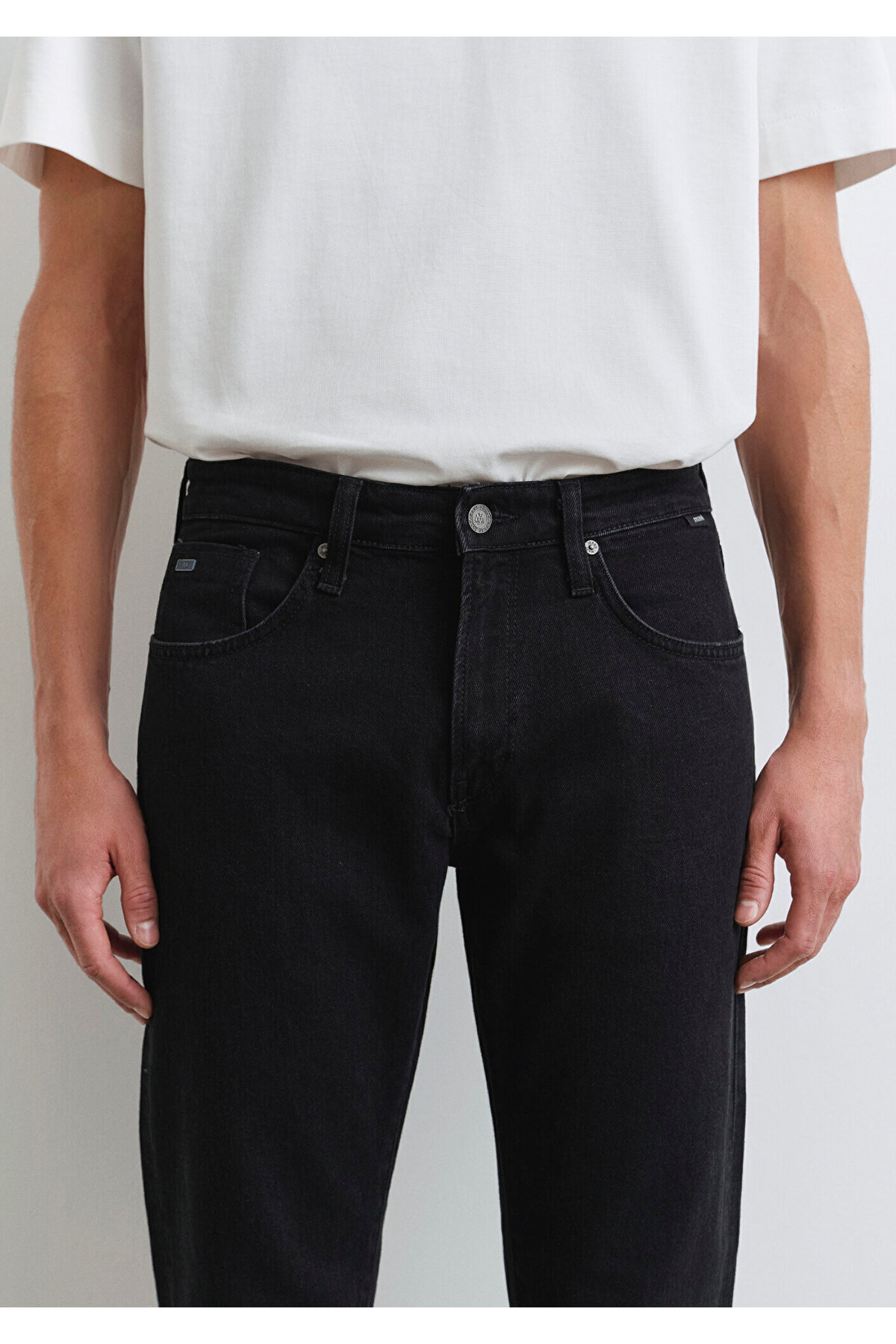 Milan Classic Denim Yıkamalı Siyah Jean Pantolon 0081090642