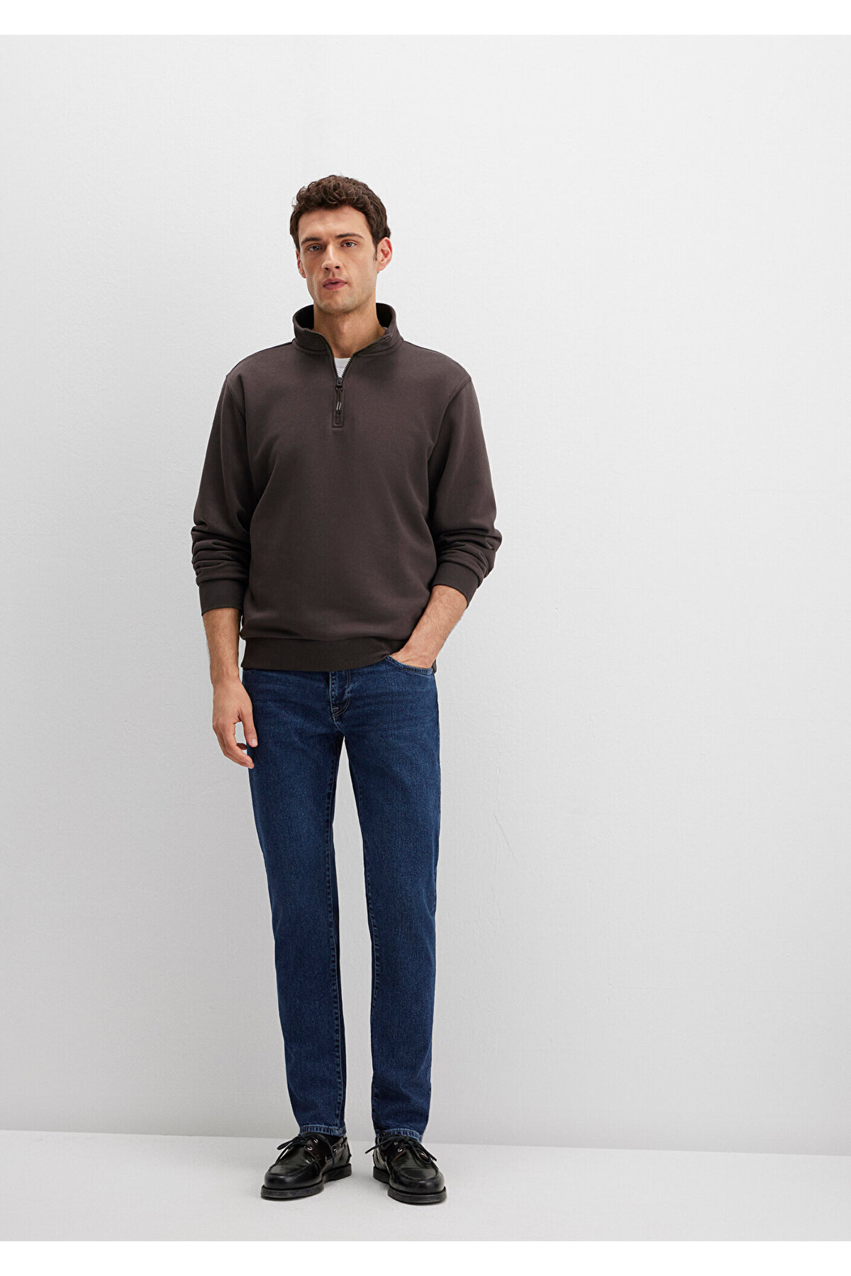Milan Street Koyu Mavi Denim Jean Pantolon 0081088524
