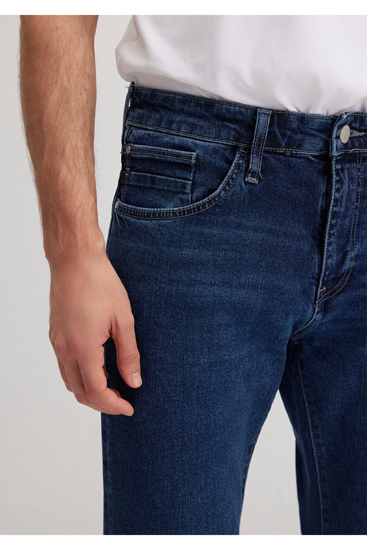 Milan Street Koyu Mavi Denim Jean Pantolon 0081088524