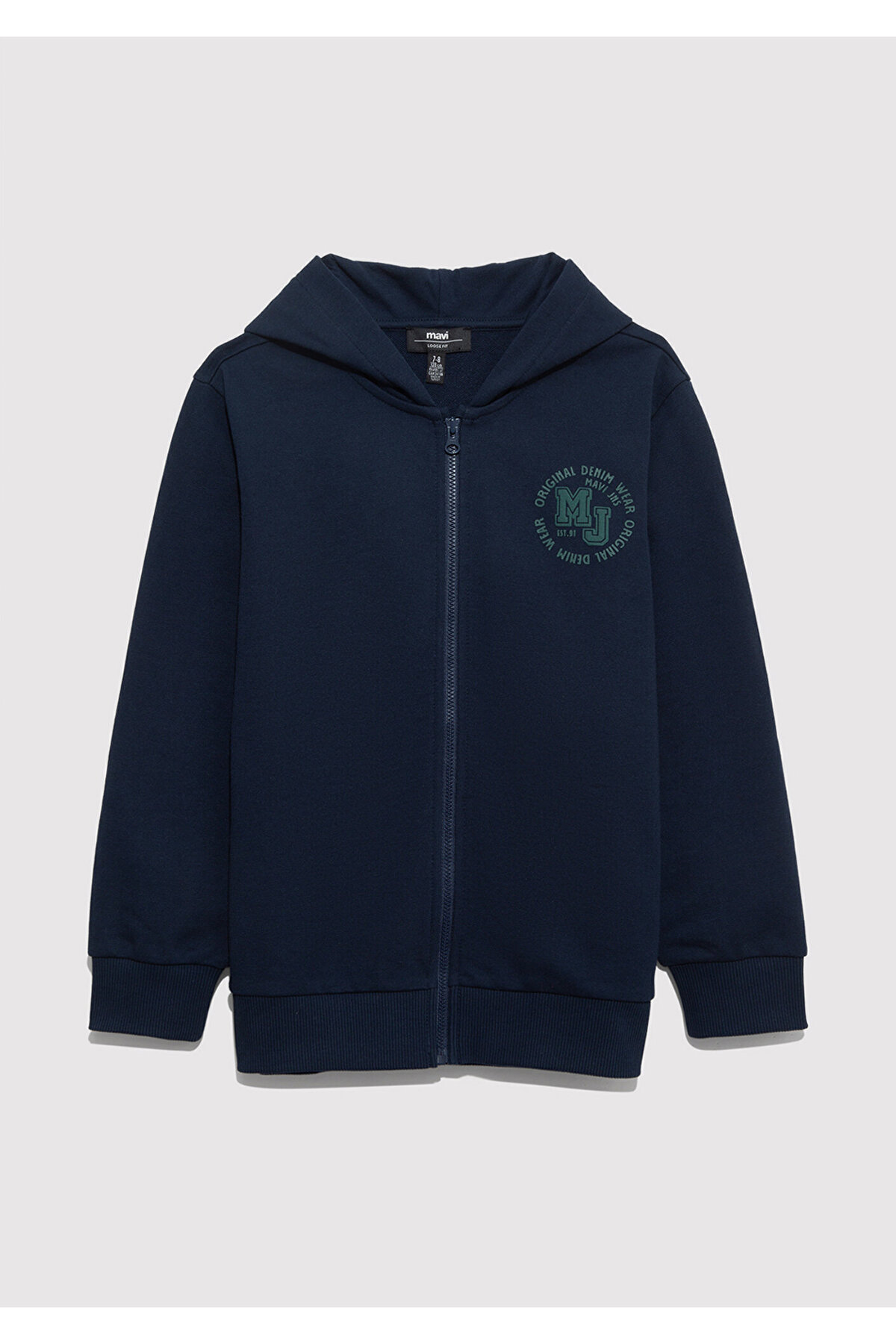 MJ Baskılı Lacivert Sweatshirt 6S10127-82318