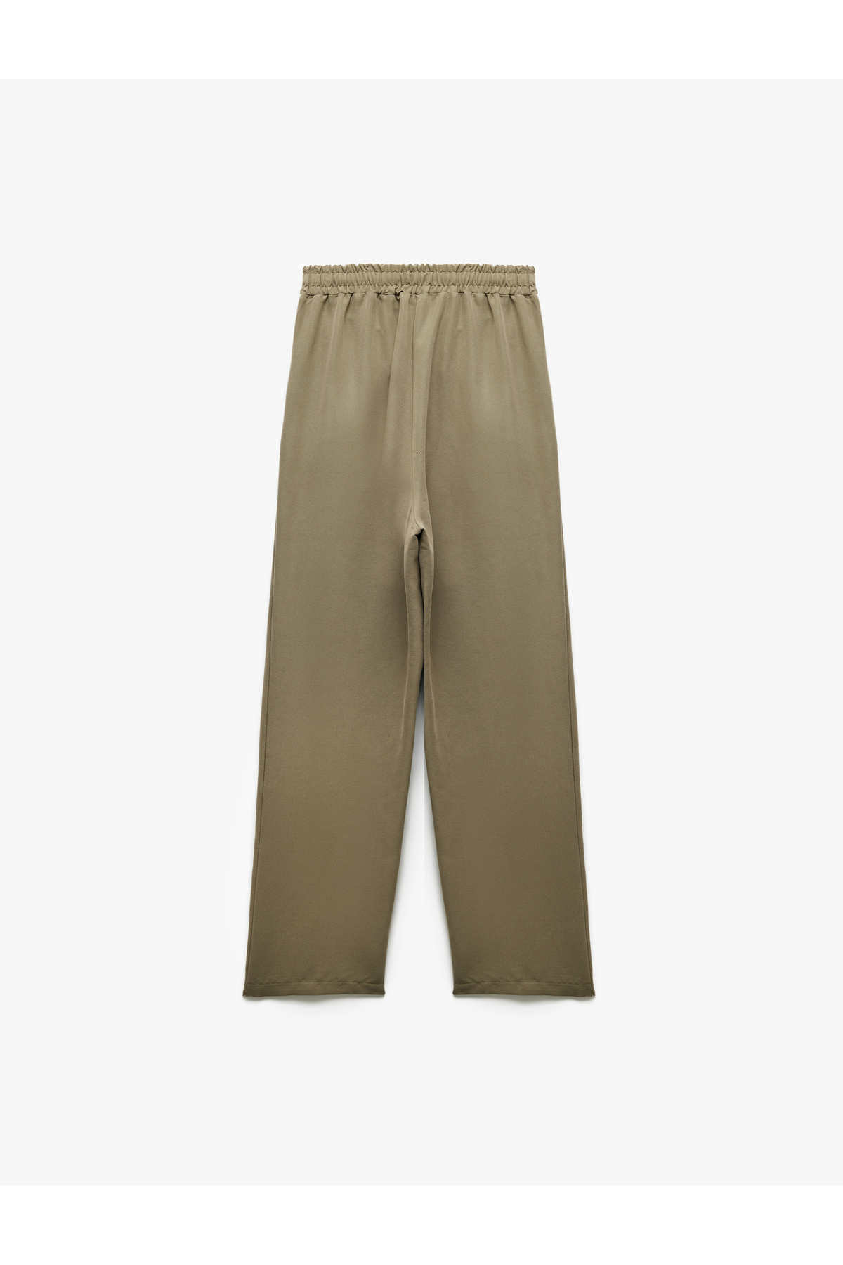 Modal Kumaş Karışımlı Yüksek Bel Cepli Havuç Kesim Jogger Pantolon