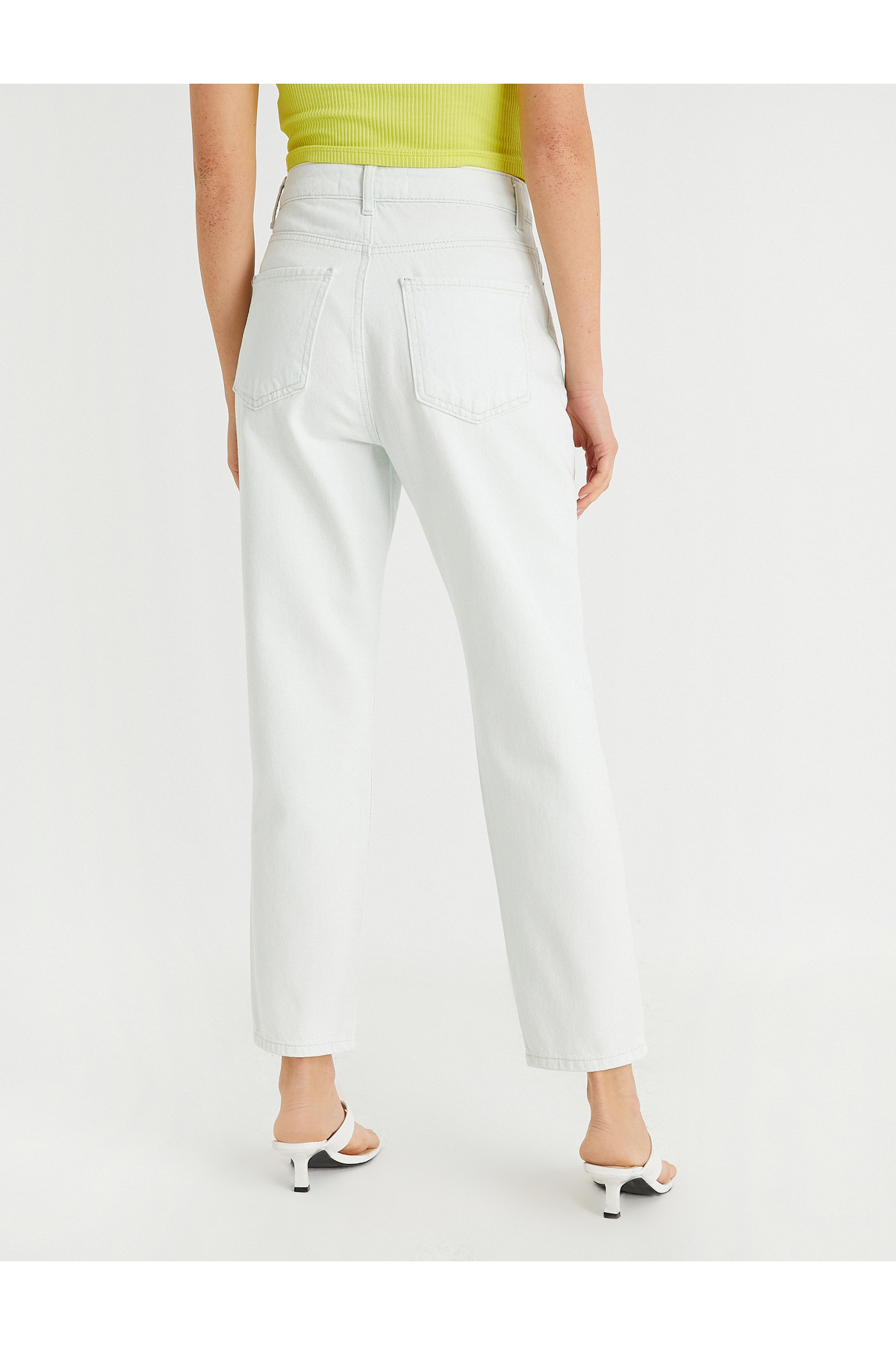 Mom Fit Kot Pantolon - Mom Jean