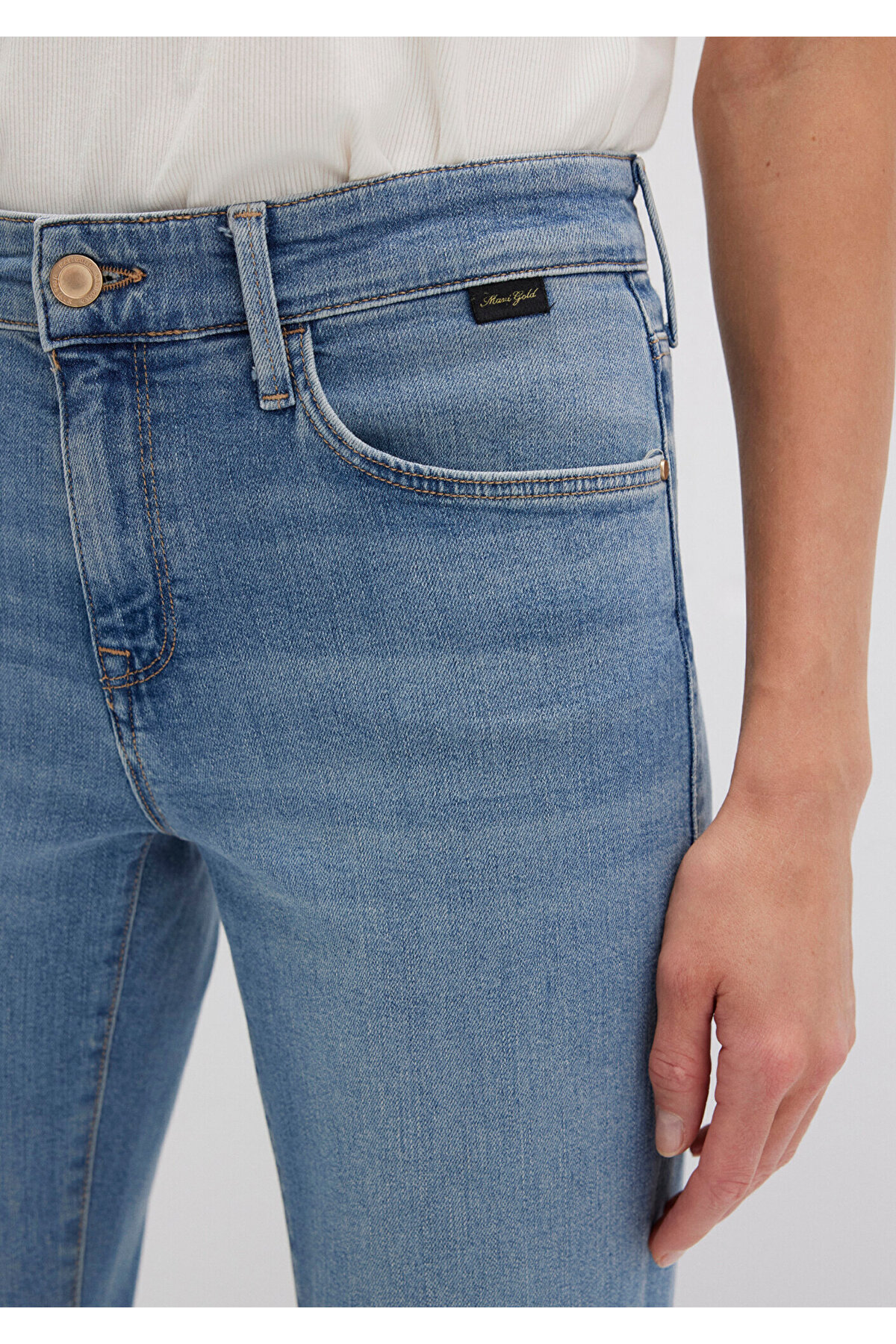 Mona Gold Premium Vintage Indigo Mavisi Jean Pantolon 1049790508