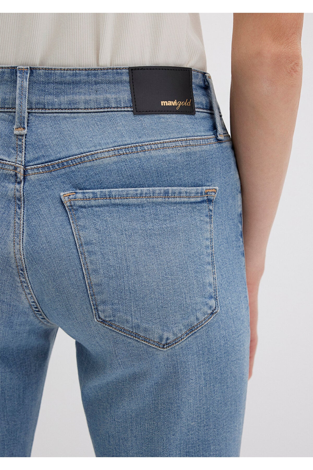 Mona Gold Premium Vintage Indigo Mavisi Jean Pantolon 1049790508