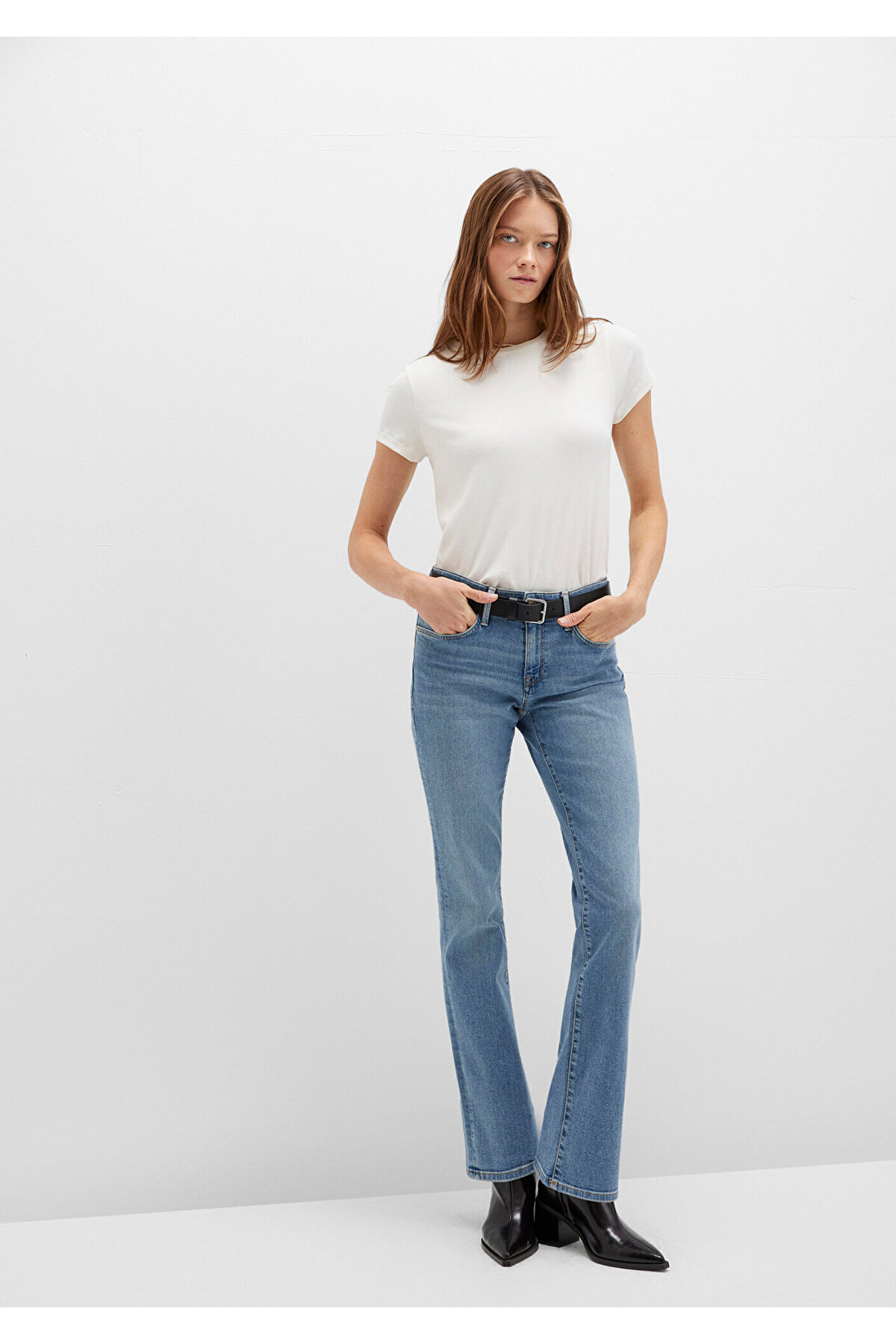 Mona Gold Premium Vintage Indigo Mavisi Jean Pantolon 1049790508