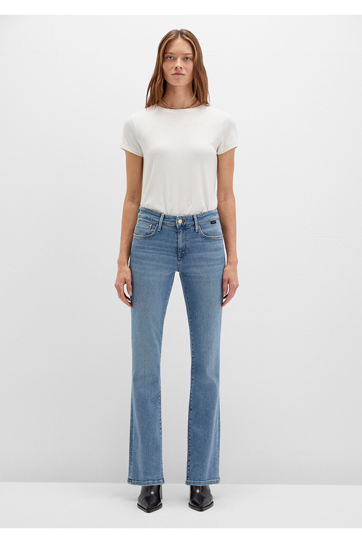 Mona Gold Premium Vintage Indigo Mavisi Jean Pantolon 1049790508