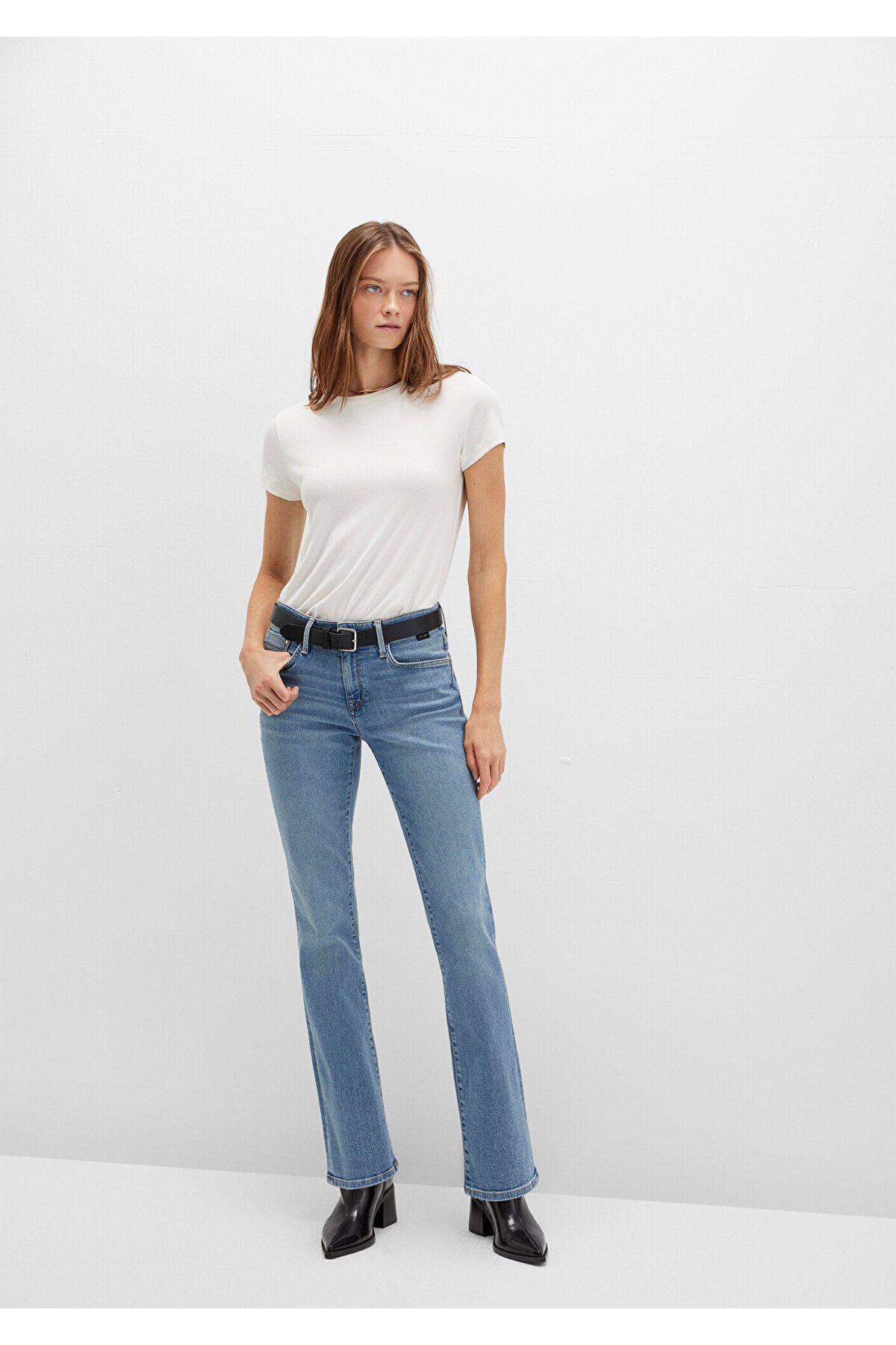 Mona Gold Premium Vintage Indigo Mavisi Jean Pantolon 1049790508