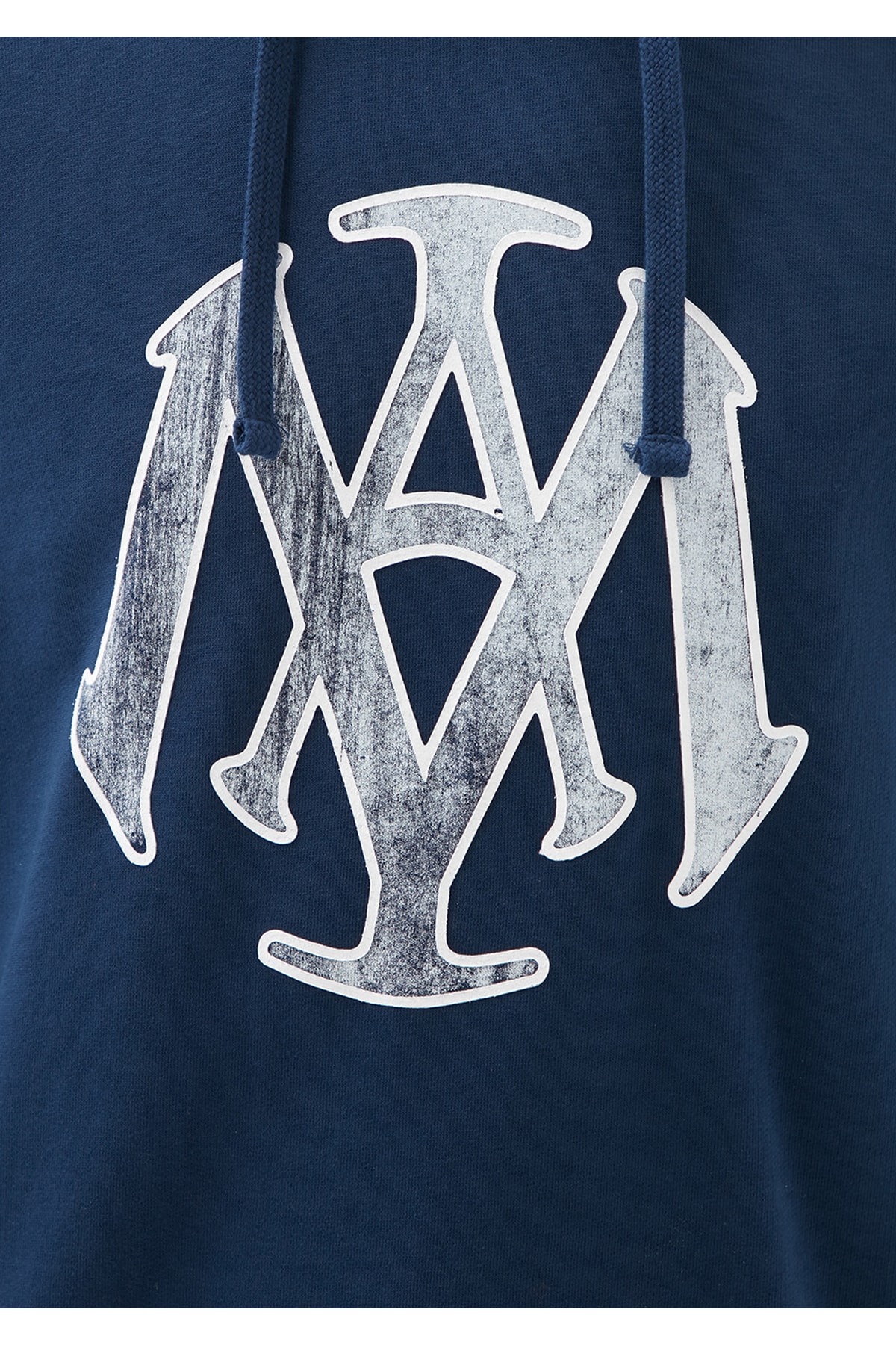 Mühür Logo Baskılı Lacivert Sweatshirt 065753-29743