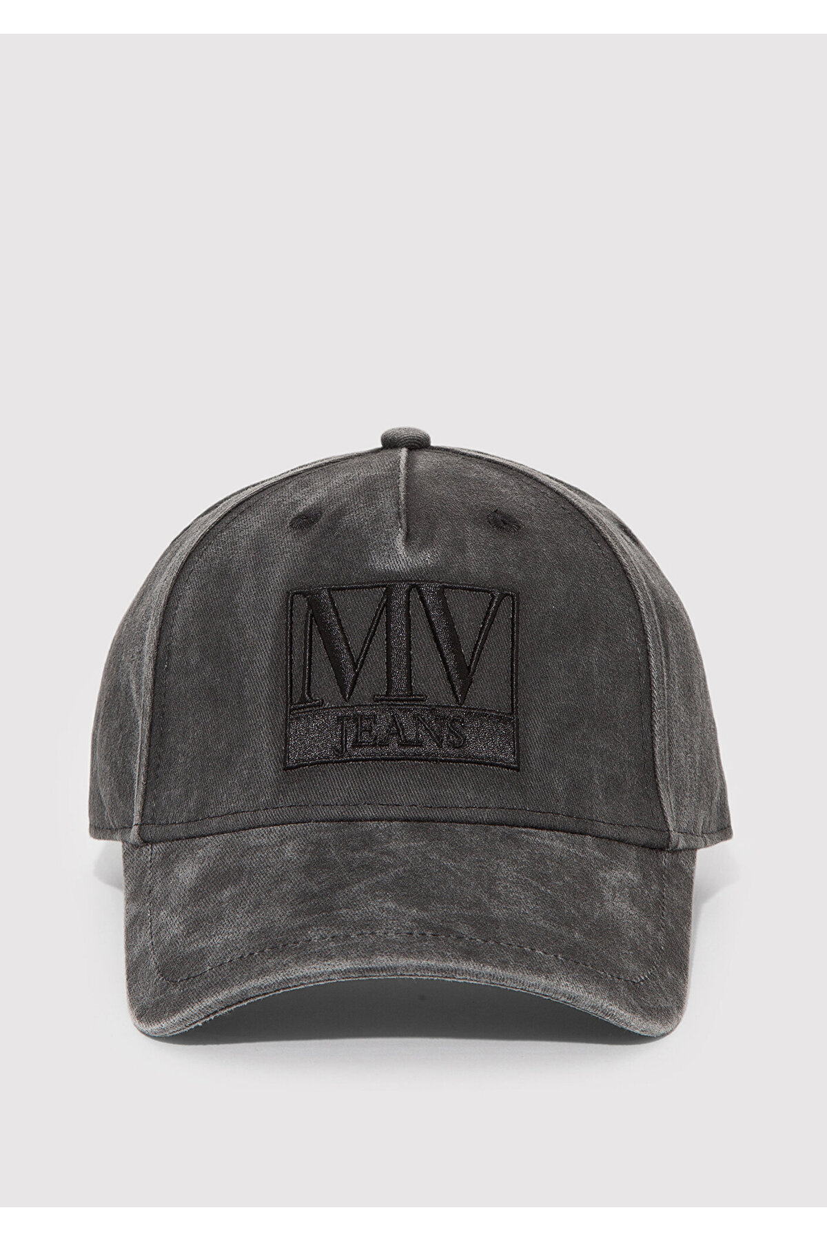 MV Jeans Nakışlı Antrasit Şapka 0911929-900