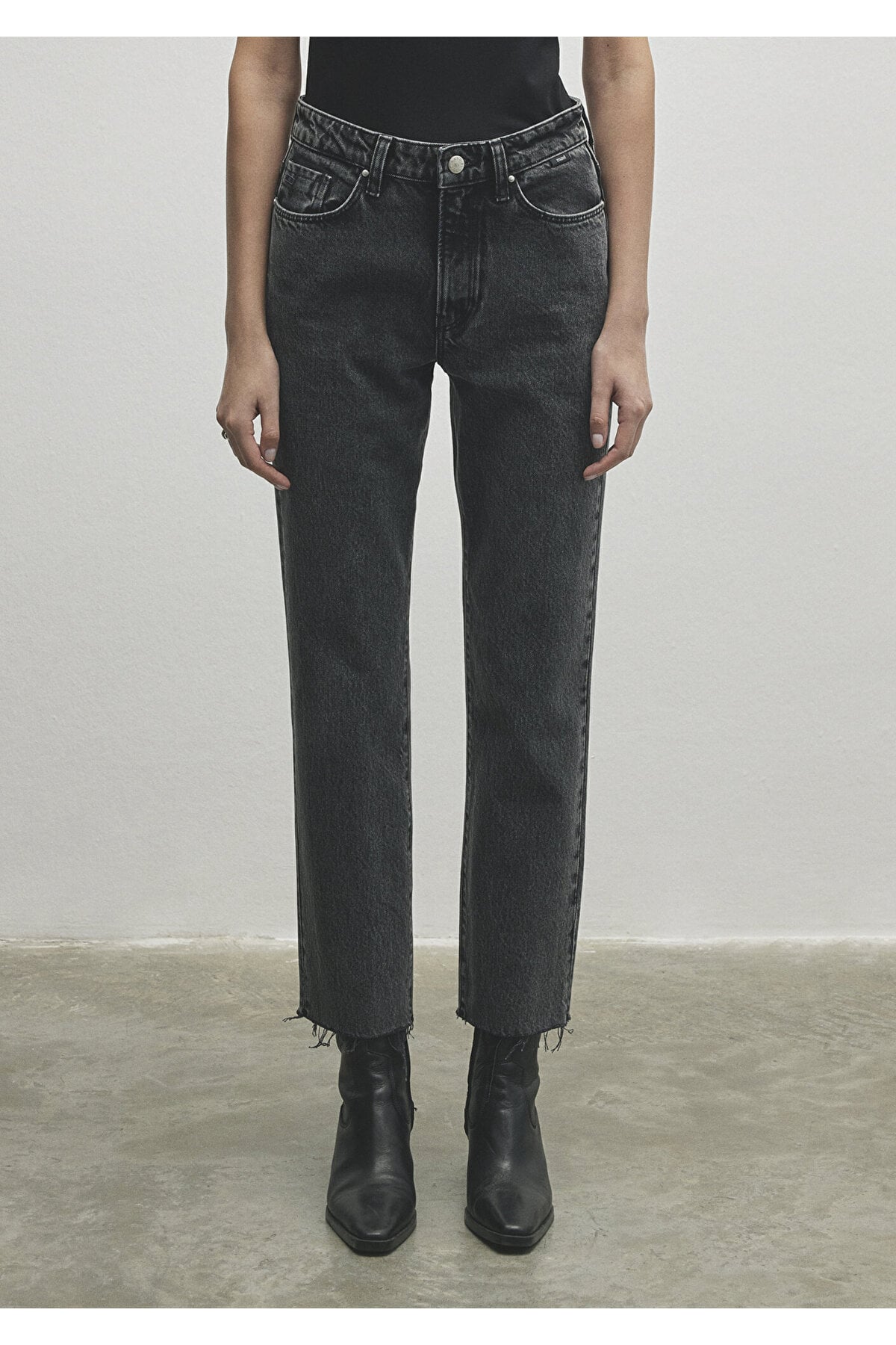 New York Classic Denim Gri Jean Pantolon 101441-86469