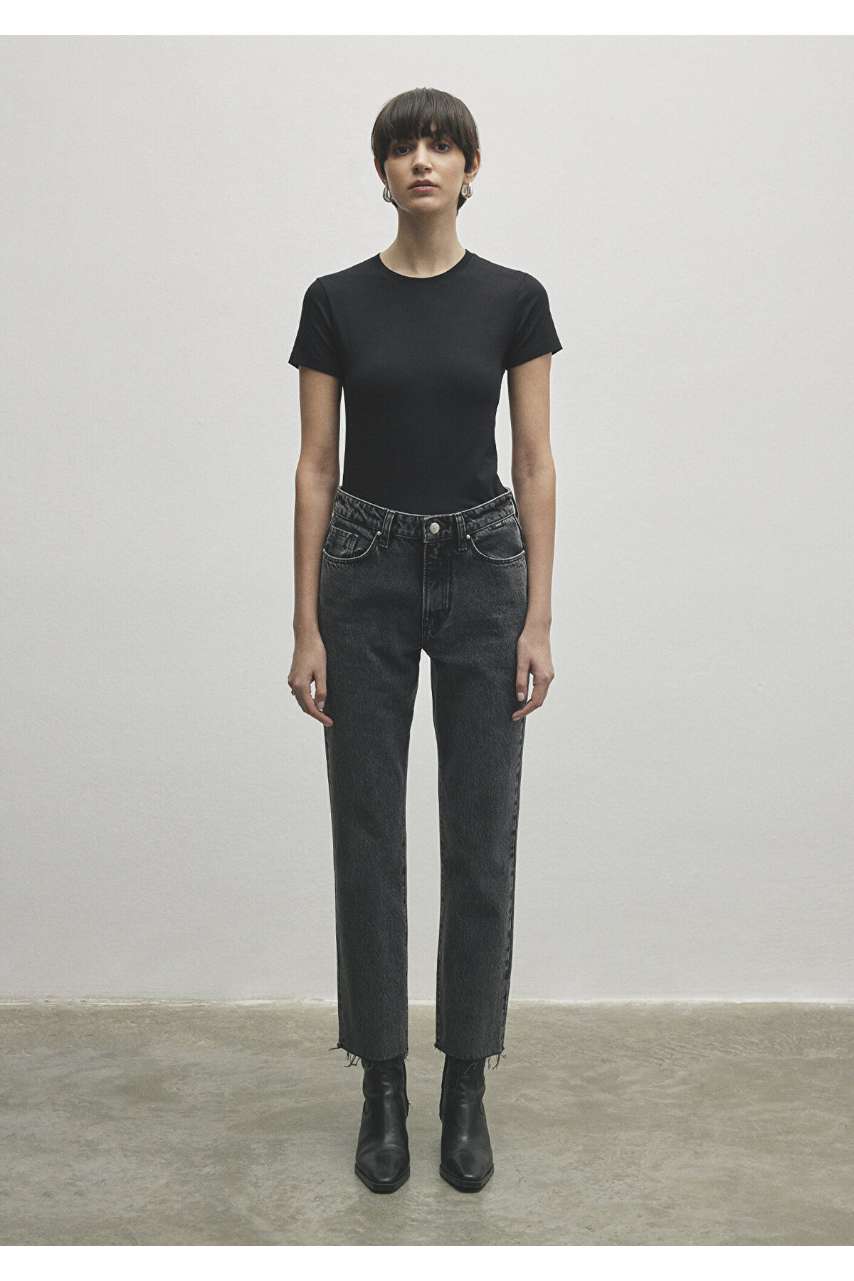 New York Classic Denim Gri Jean Pantolon 101441-86469