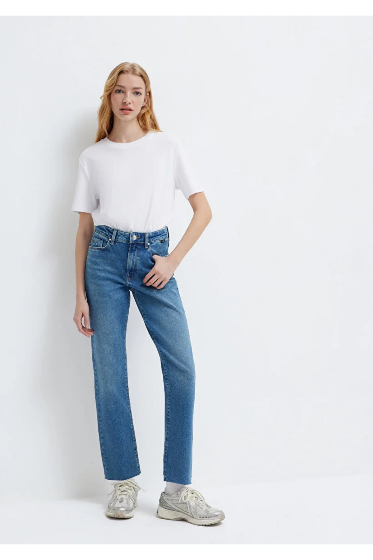 New York Mid Shaded  Classic Denim