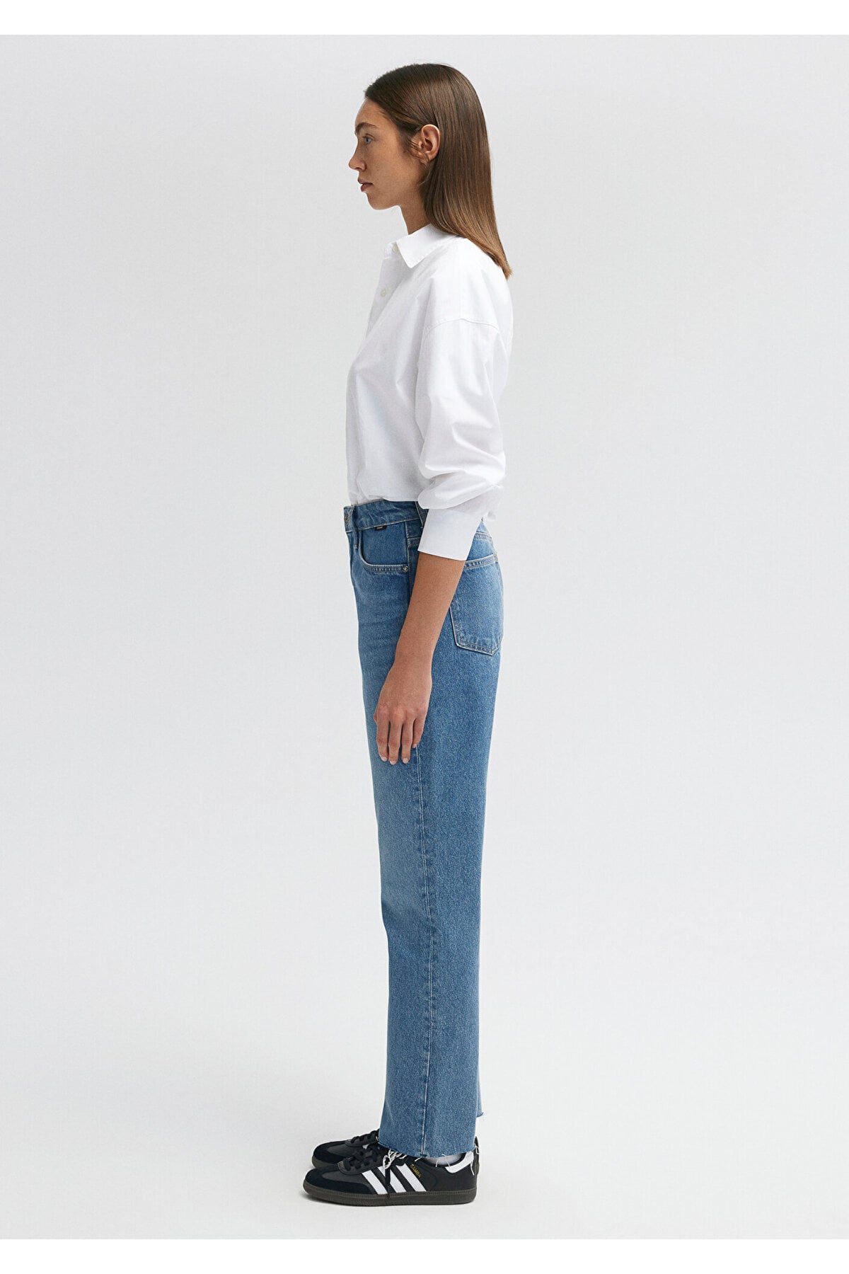 New York Real Blue Vintage Koyu Jean Pantolon 101441-85600