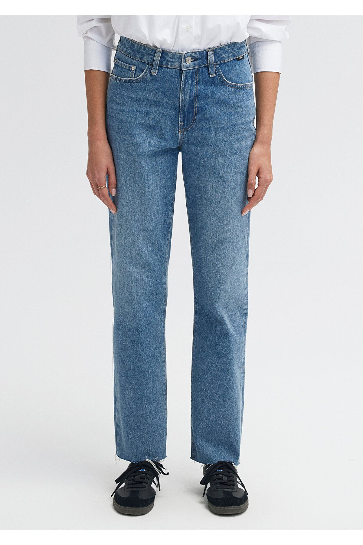 New York Real Blue Vintage Koyu Jean Pantolon 101441-85600