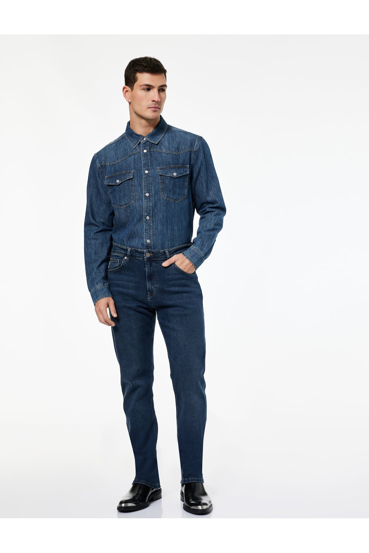 Normal Bel 5 Cepli Slim Fit Jean Pantolon - Brad Jean