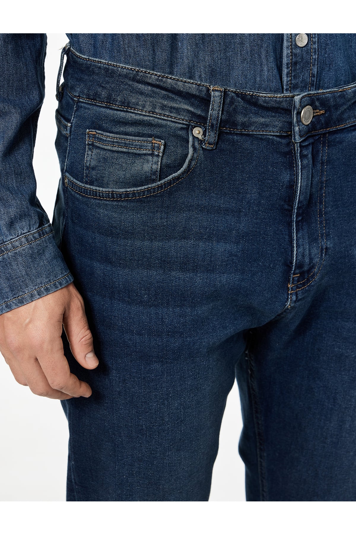 Normal Bel 5 Cepli Slim Fit Jean Pantolon - Brad Jean