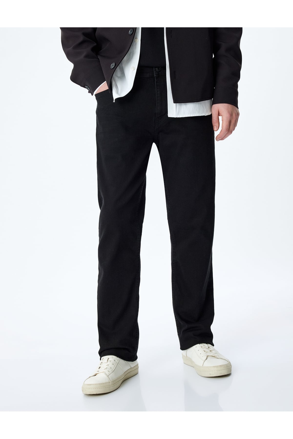 Normal Bel Cep Detaylı Straigth Fit Jean Pantolon - Mark Jean