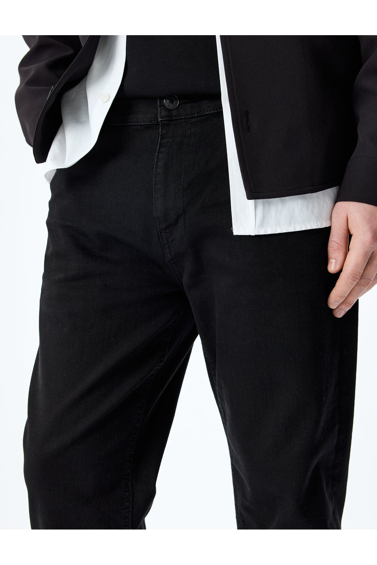 Normal Bel Cep Detaylı Straigth Fit Jean Pantolon - Mark Jean