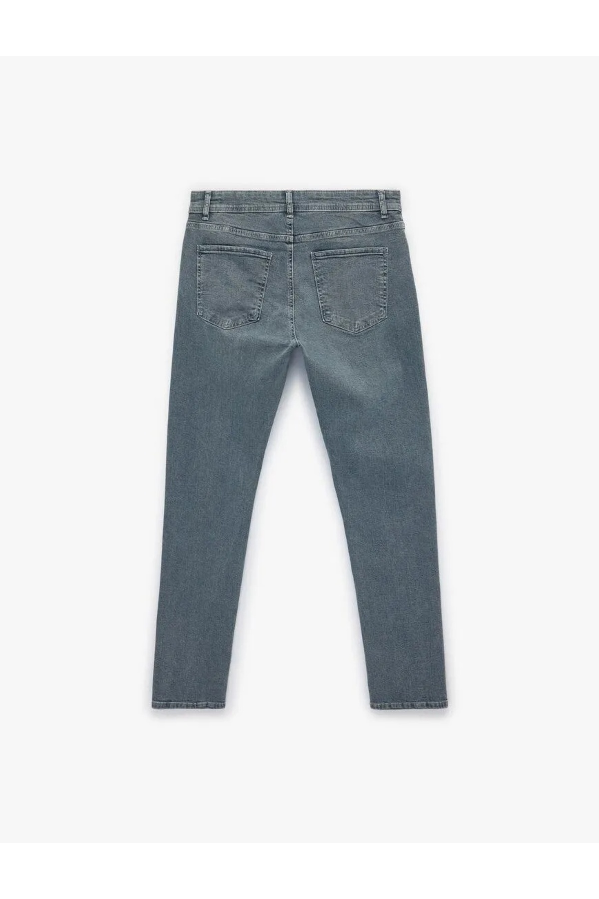 Normal Bel Cepli Pamuklu Slim Fit Jean Pantolon - Brad Jean