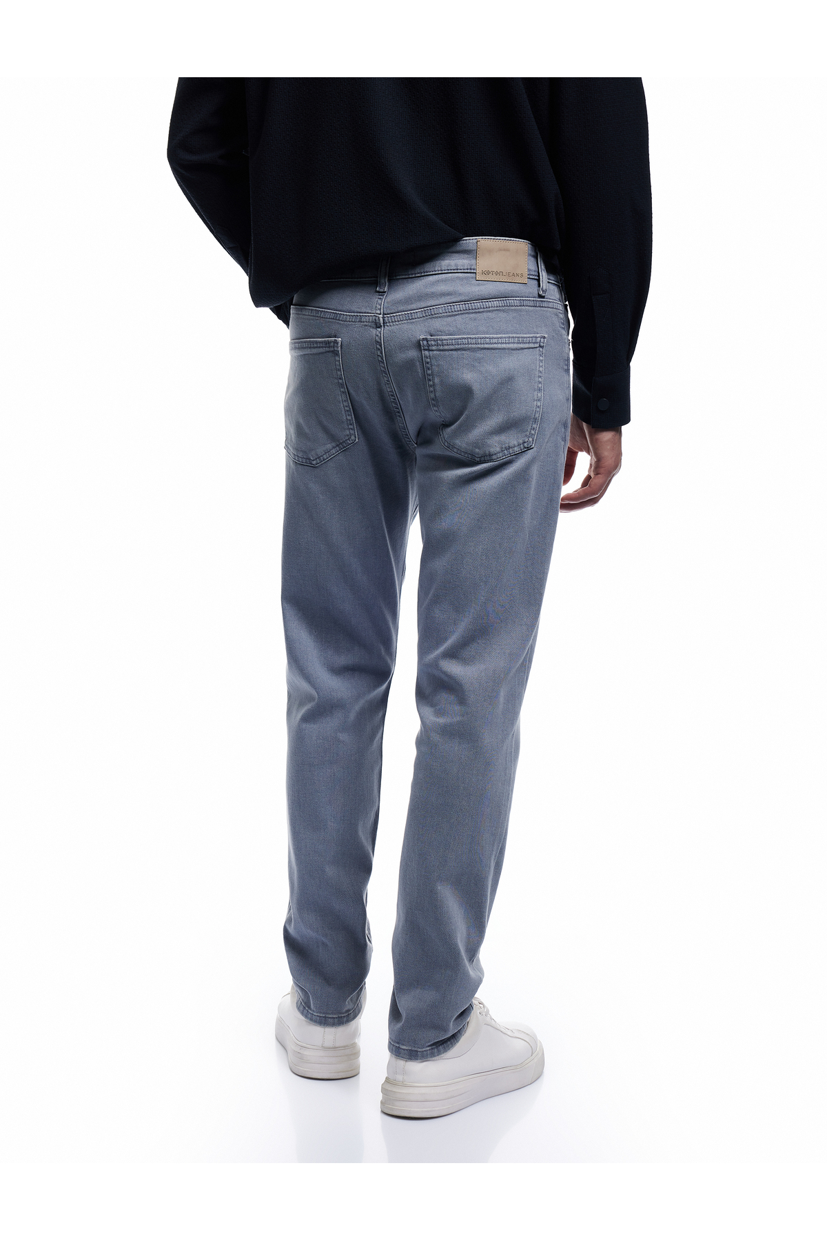 Normal Bel Cepli Slim Fit Jean Pantolon - Brad Jean