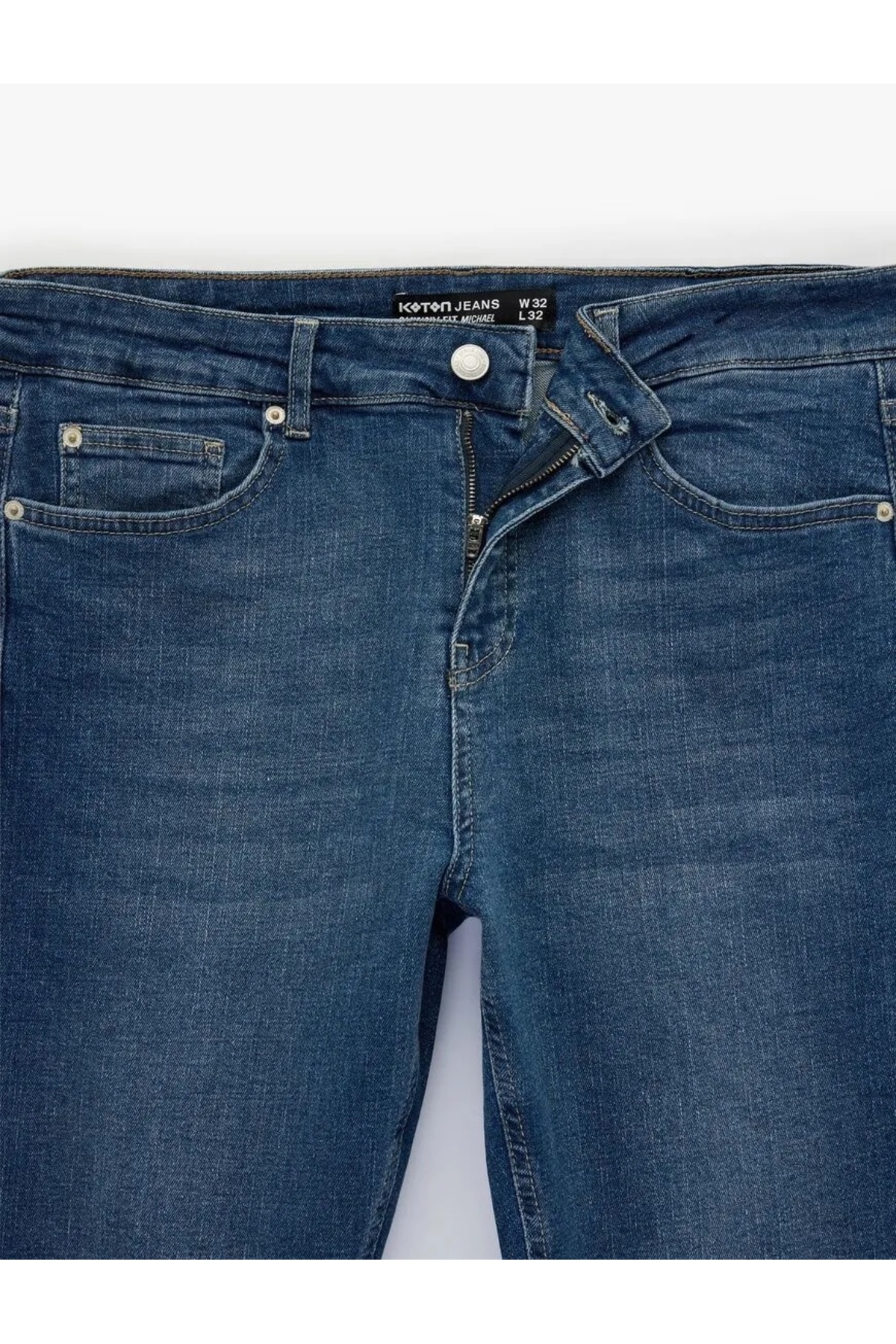 Normal Bel Dar Paça Pamuklu Skinny Fit Jean Pantolon - Michael Jean