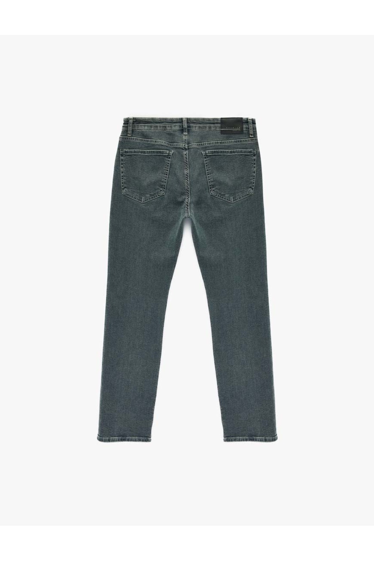Normal Bel Düz Paça Pamuklu Straight Fit Jean Pantolon - Mark Jean