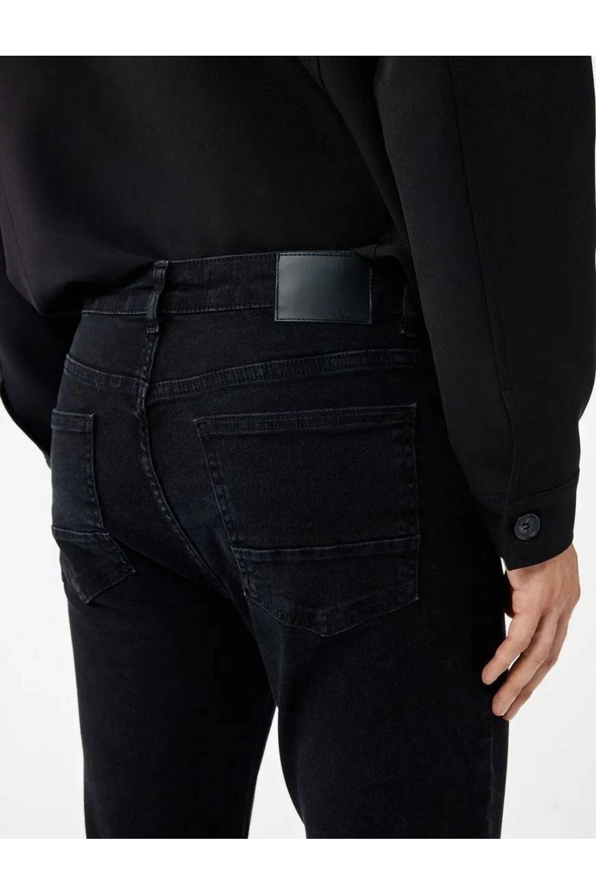 Normal Bel Pamuklu Skinny Fit Jean Pantolon - Michael Jean