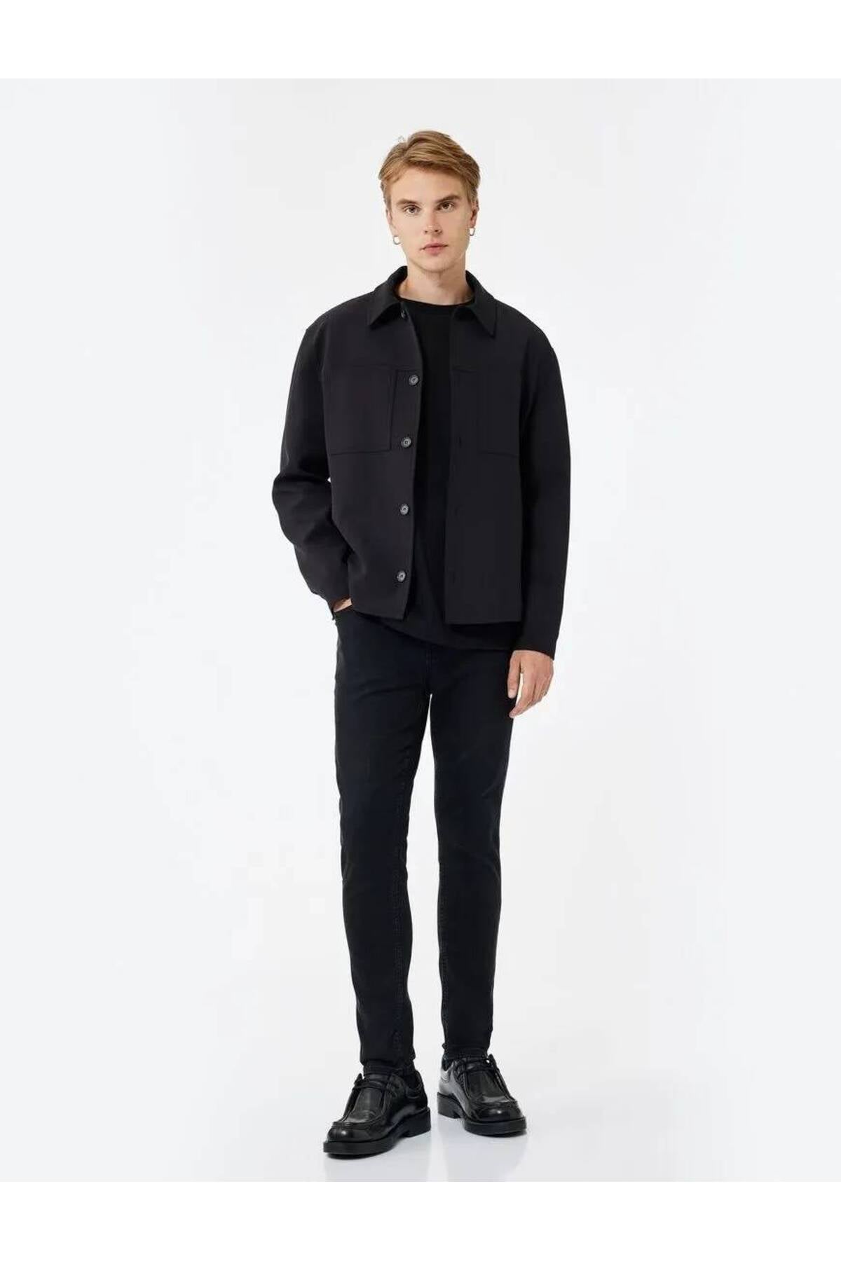 Normal Bel Pamuklu Skinny Fit Jean Pantolon - Michael Jean