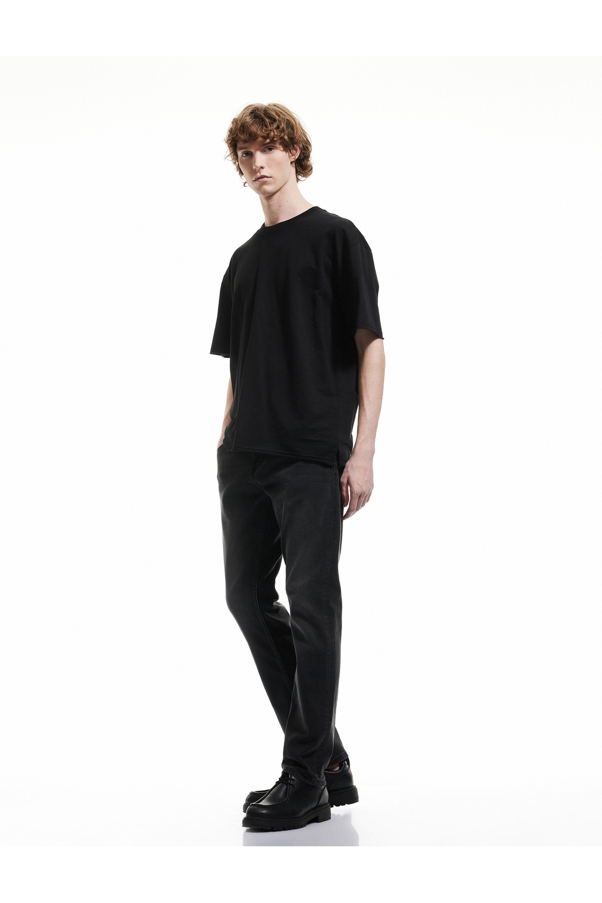 Normal Bel Pamuklu Slim Fit Jean Pantolon - Brad Jean