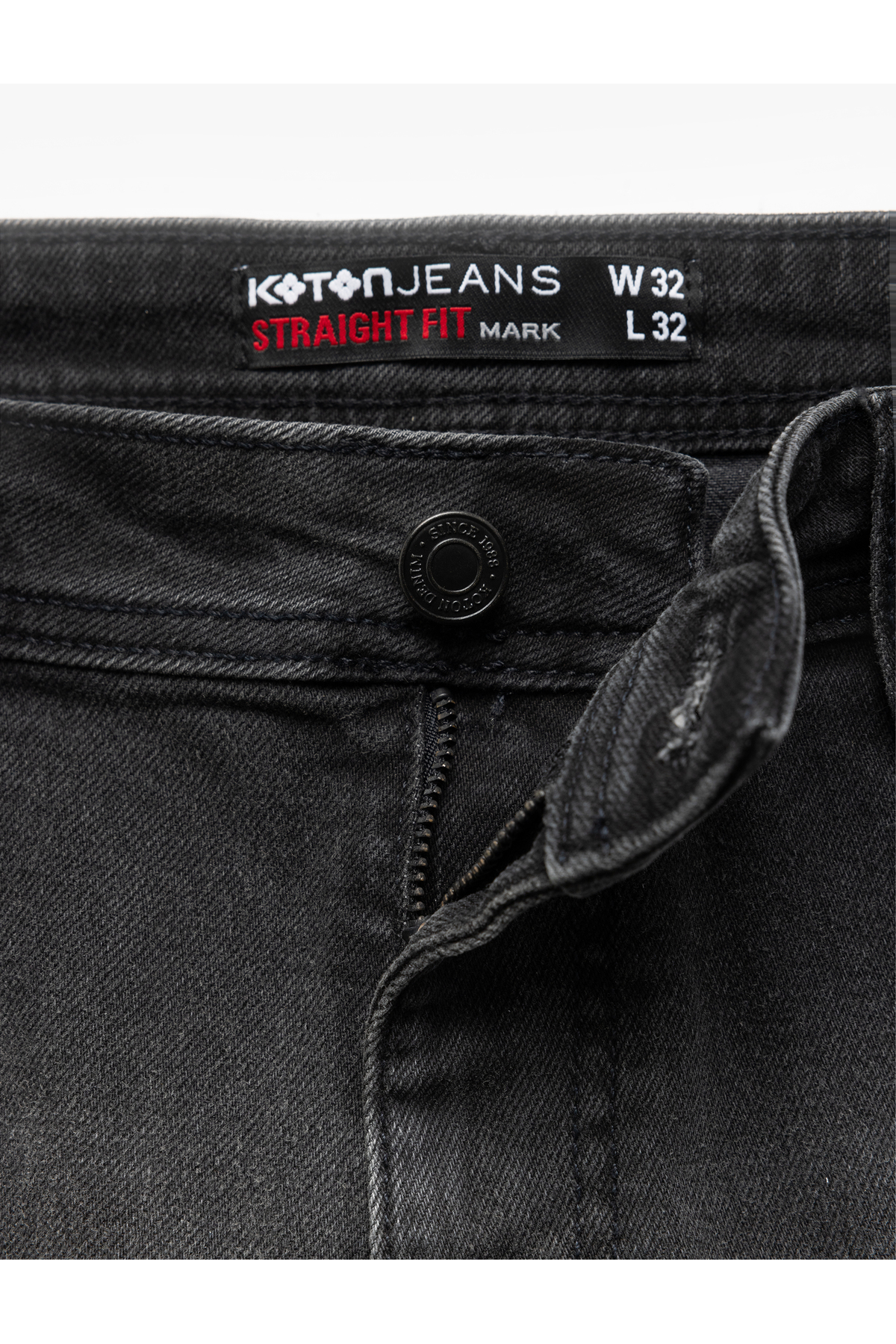 Normal Bel Pamuklu Slim Fit Jean Pantolon - Brad Jean
