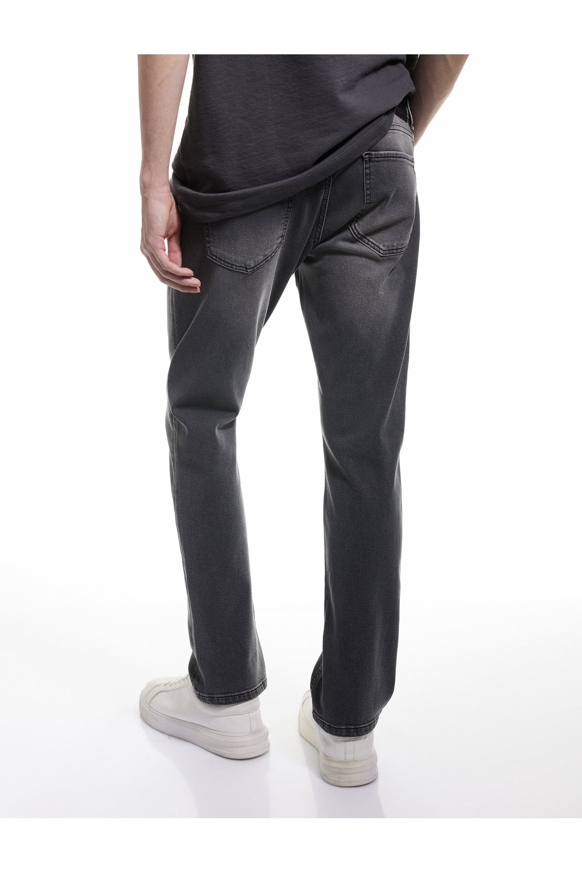 Normal Bel Pamuklu Straight Fit Jean Pantolon - Mark Jean