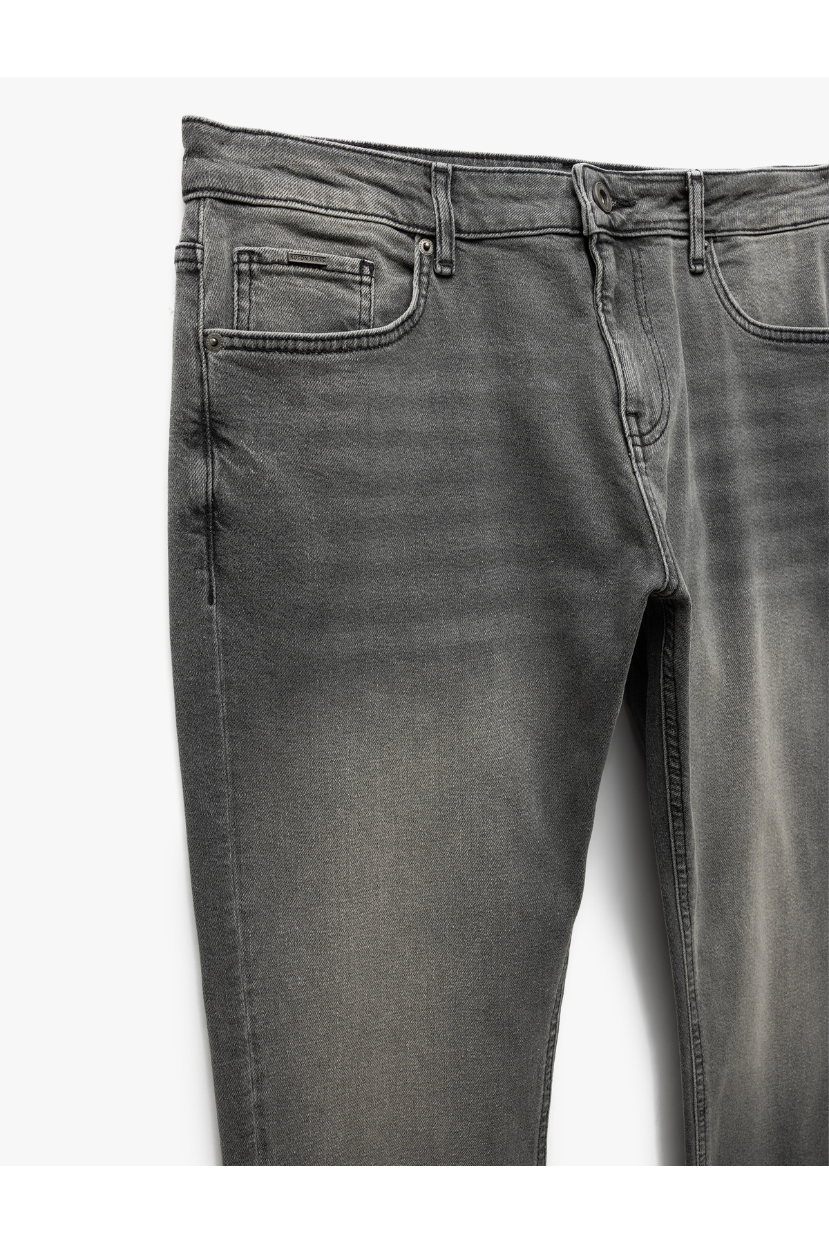 Normal Bel Pamuklu Straight Fit Jean Pantolon - Mark Jean