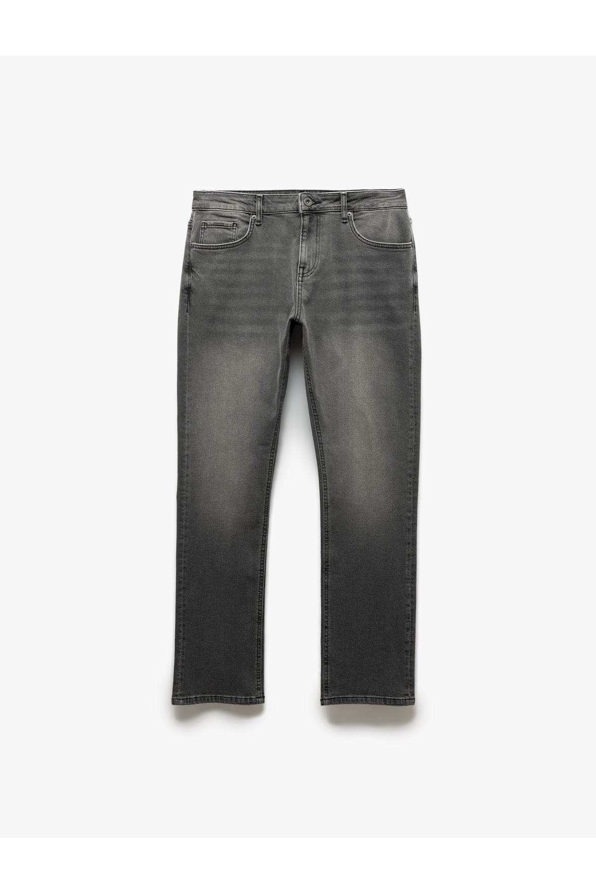 Normal Bel Pamuklu Straight Fit Jean Pantolon - Mark Jean