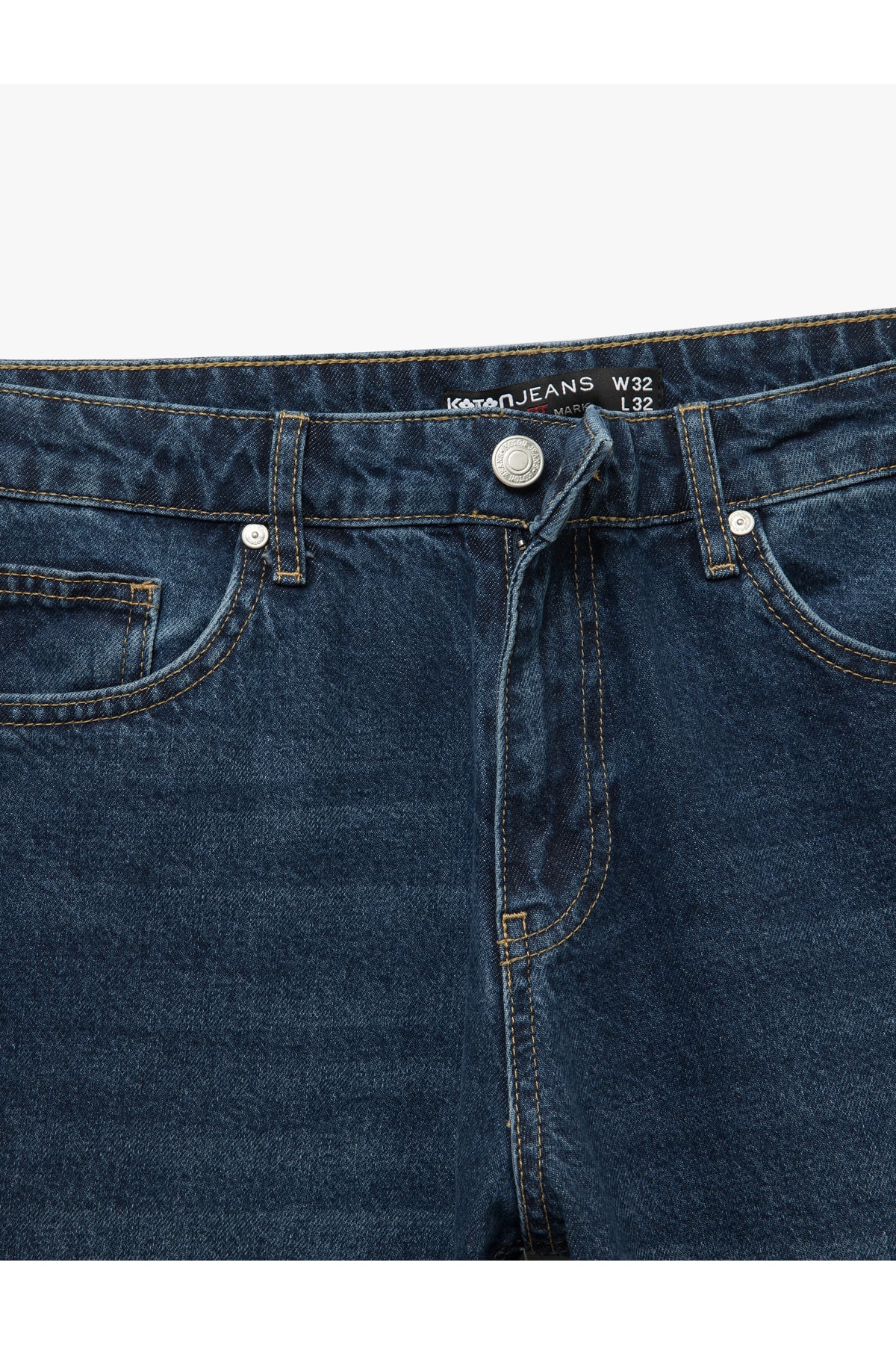 Normal Bel Straight Fit Jean Pantolon - Mark Jeans