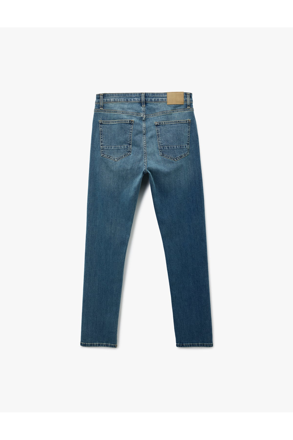 Normal Bel Yıpratmalı Pamuklu Slim Fit Jean Pantolon - Brad Jean